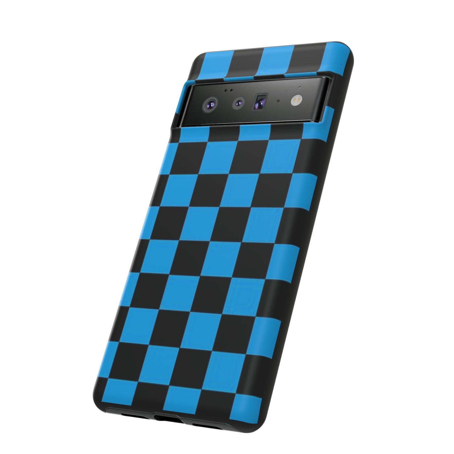 Blue and Black Checkers: 46-Tough Case iPhone series 15 14 13 12 11 X XR XS 8: Google series 7 6 5: Samsung series S23 S22 S21 S20 S10