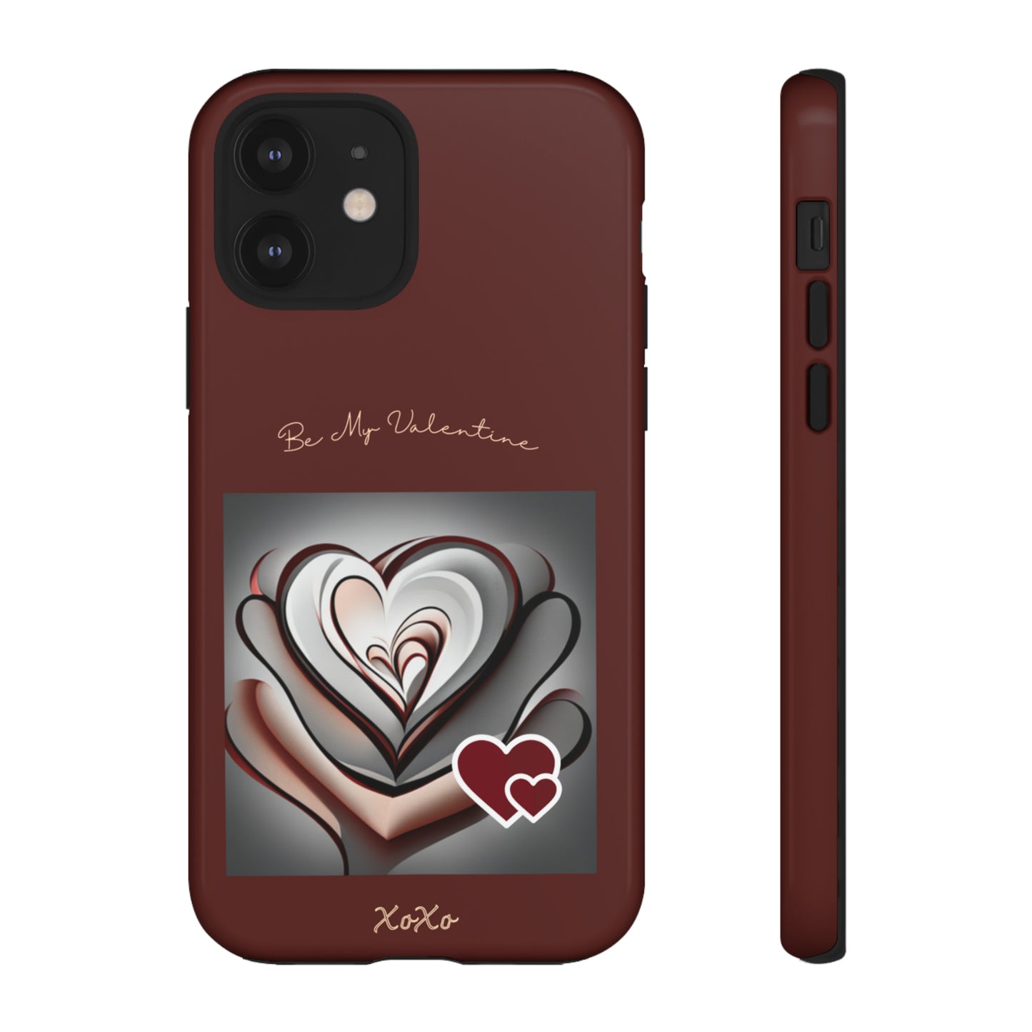 Valentine Triple Heart: 46-Tough Case iPhone series 15 14 13 12 11 X XR XS 8: Google series 7 6 5: Samsung series S23 S22 S21 S20 S10