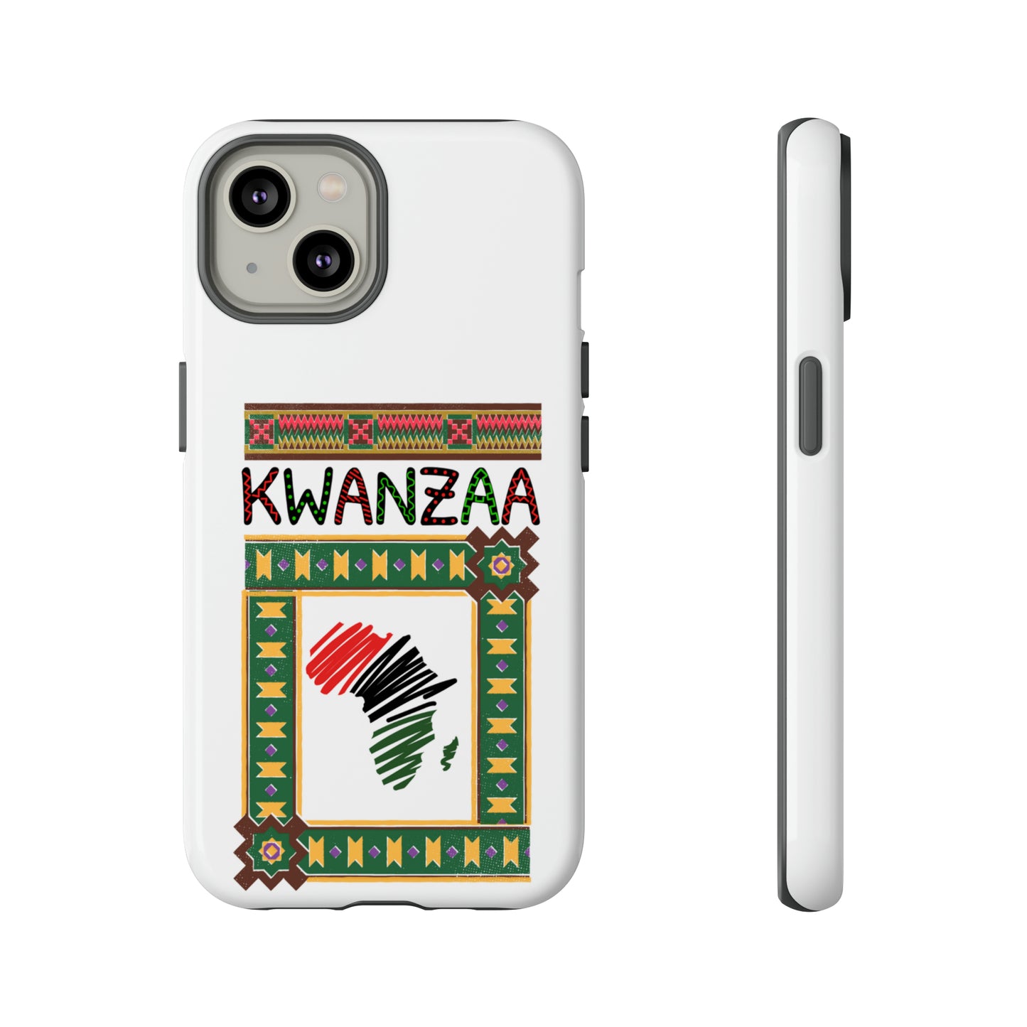 AFRICA KWANZAA: 46-Tough Case iPhone series 15 14 13 12 11 X XR XS 8: Google series 7 6 5: Samsung series S23 S22 S21 S20 S10