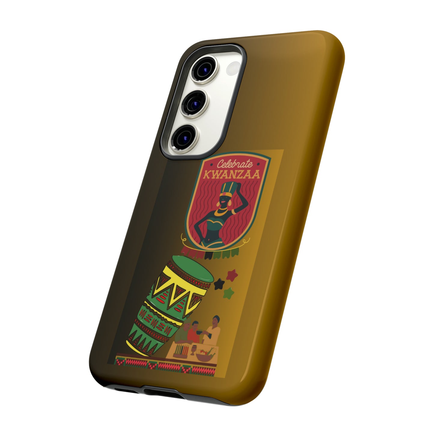 CELEBRATE KWANZAA: 46-Tough Case iPhone series 15 14 13 12 11 X XR XS 8: Google series 7 6 5: Samsung series S23 S22 S21 S20 S10