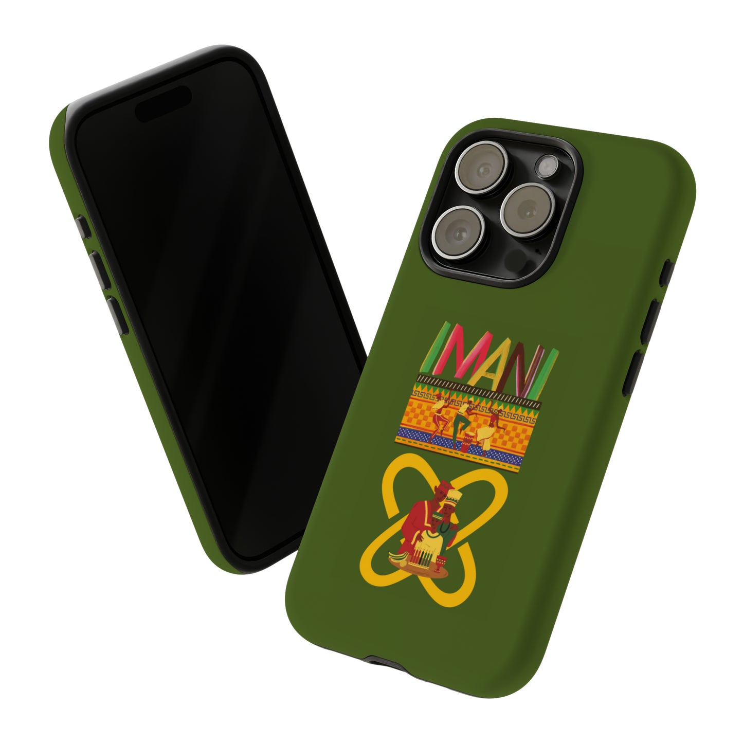 IMANI FAITH: 46-Tough Case iPhone series 15 14 13 12 11 X XR XS 8: Google series 7 6 5: Samsung series S23 S22 S21 S20 S10