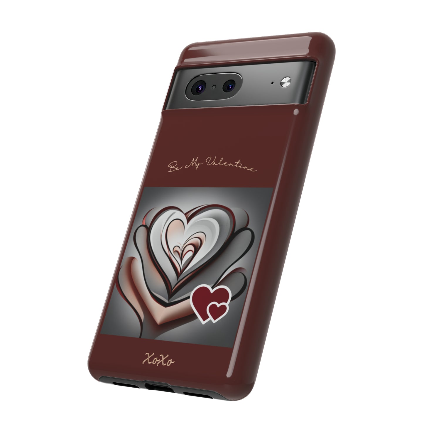 Valentine Triple Heart: 46-Tough Case iPhone series 15 14 13 12 11 X XR XS 8: Google series 7 6 5: Samsung series S23 S22 S21 S20 S10