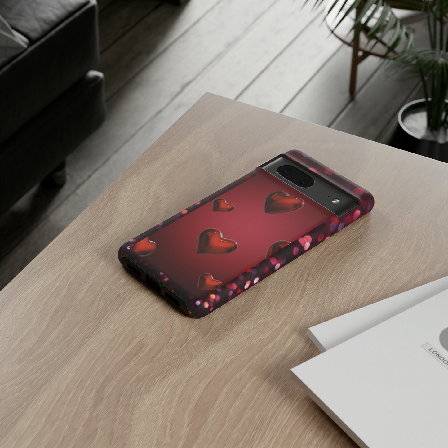 Real Red Valentine: 46-Tough Case iPhone series 15 14 13 12 11 X XR XS 8: Google series 7 6 5: Samsung series S23 S22 S21 S20 S10