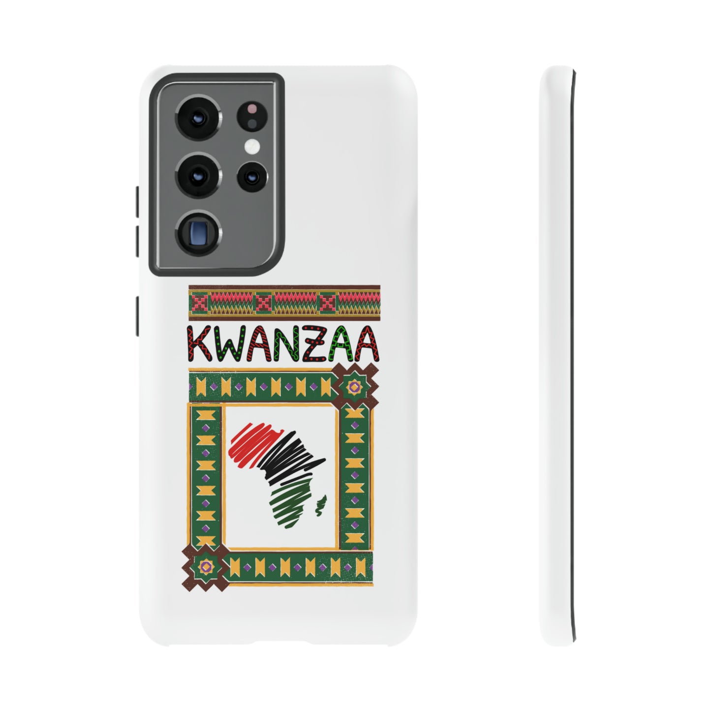 AFRICA KWANZAA: 46-Tough Case iPhone series 15 14 13 12 11 X XR XS 8: Google series 7 6 5: Samsung series S23 S22 S21 S20 S10