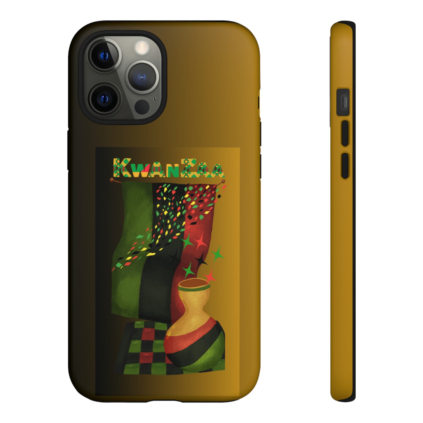 KWANZAA FLAG: 46-Tough Case iPhone series 15 14 13 12 11 X XR XS 8: Google series 7 6 5: Samsung series S23 S22 S21 S20 S10