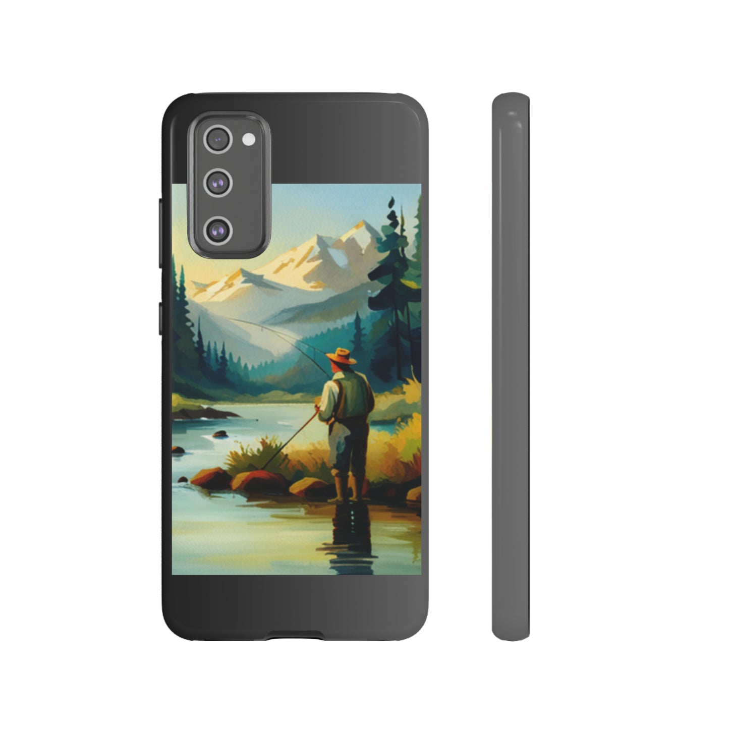 Lakeview Fisherman: 46-Tough Case iPhone series 15 14 13 12 11 X XR XS 8: Google series 7 6 5: Samsung series S23 S22 S21 S20 S10