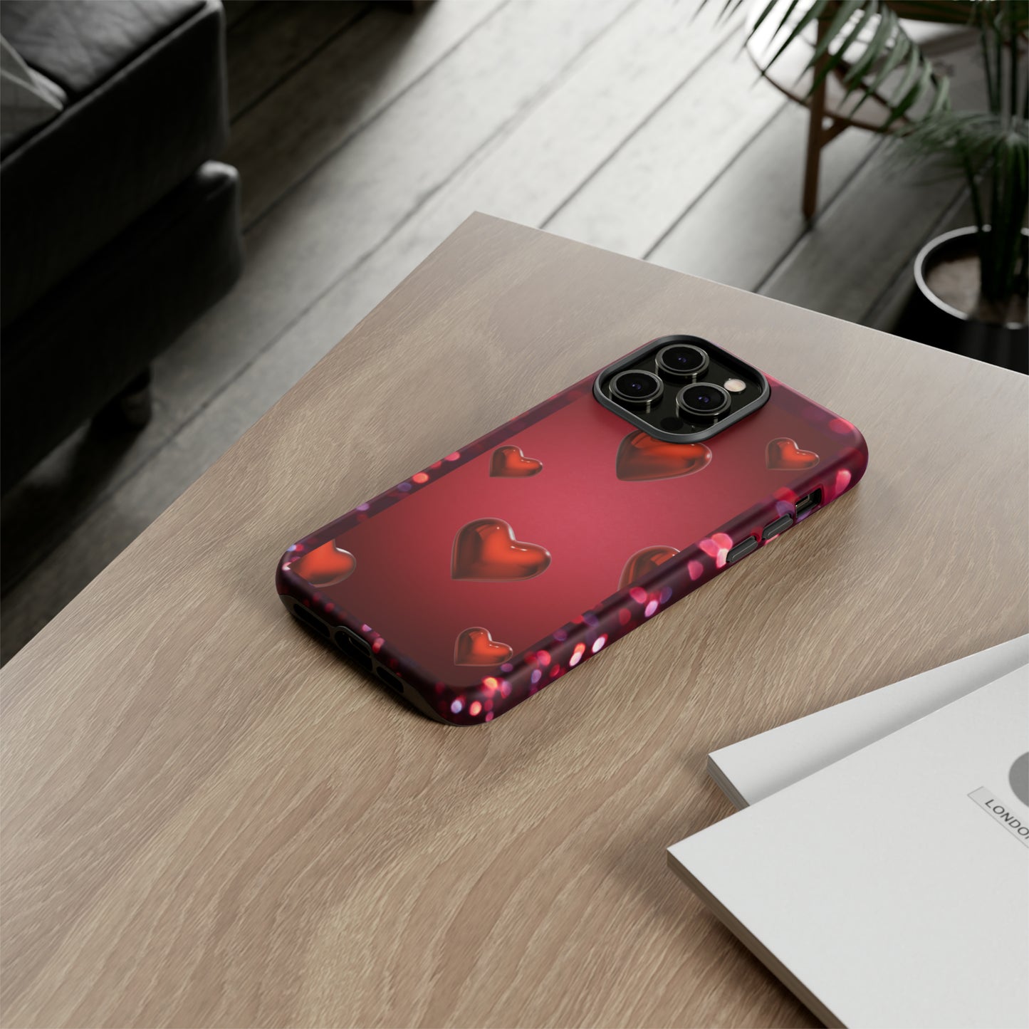 Real Red Valentine: 46-Tough Case iPhone series 15 14 13 12 11 X XR XS 8: Google series 7 6 5: Samsung series S23 S22 S21 S20 S10