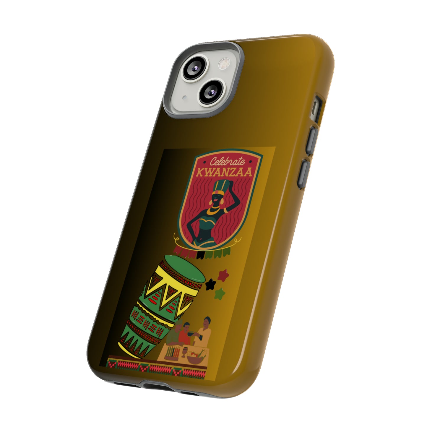 CELEBRATE KWANZAA: 46-Tough Case iPhone series 15 14 13 12 11 X XR XS 8: Google series 7 6 5: Samsung series S23 S22 S21 S20 S10