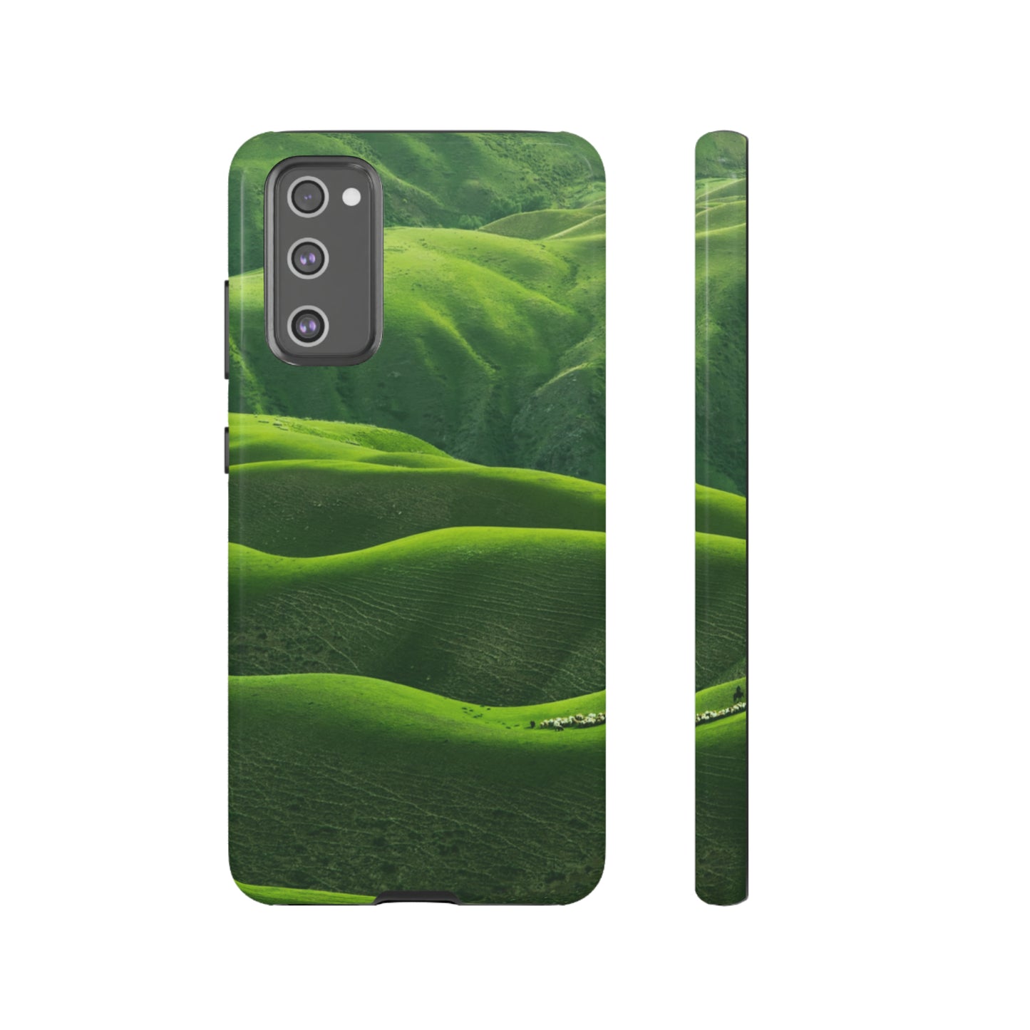 Forest Green Rolling Hills #8: 46-Tough Case iPhone series 15 14 13 12 11 X XR XS 8: Google series 7 6 5: Samsung series S23 S22 S21 S20 S10