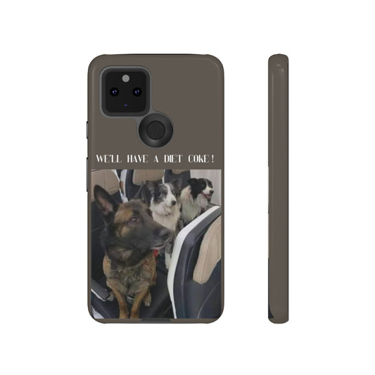 Brown Doggie Airlines: 46-Tough Case iPhone series 15 14 13 12 11 X XR XS 8: Google series 7 6 5: Samsung series S23 S22 S21 S20 S10