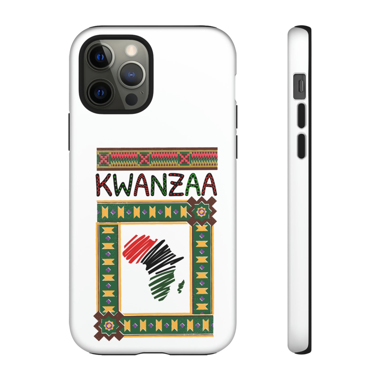 AFRICA KWANZAA: 46-Tough Case iPhone series 15 14 13 12 11 X XR XS 8: Google series 7 6 5: Samsung series S23 S22 S21 S20 S10