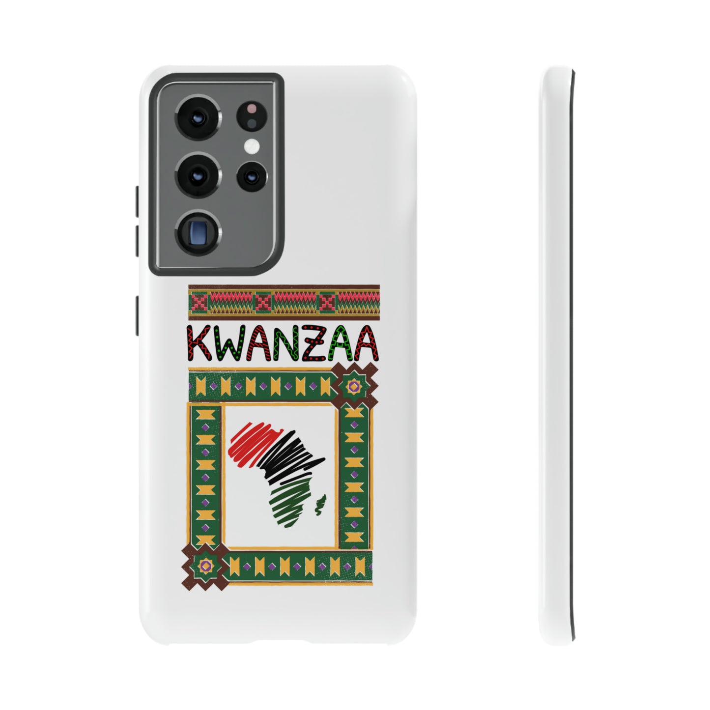 AFRICA KWANZAA: 46-Tough Case iPhone series 15 14 13 12 11 X XR XS 8: Google series 7 6 5: Samsung series S23 S22 S21 S20 S10