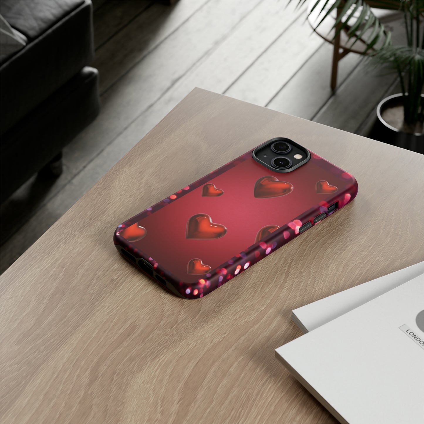 Real Red Valentine: 46-Tough Case iPhone series 15 14 13 12 11 X XR XS 8: Google series 7 6 5: Samsung series S23 S22 S21 S20 S10