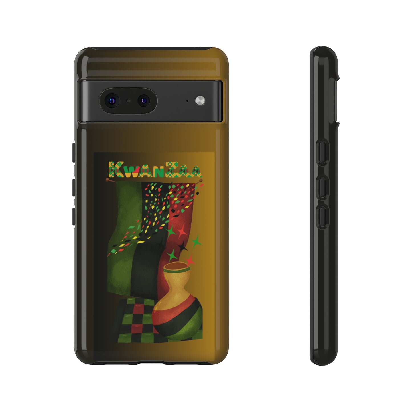 KWANZAA FLAG: 46-Tough Case iPhone series 15 14 13 12 11 X XR XS 8: Google series 7 6 5: Samsung series S23 S22 S21 S20 S10