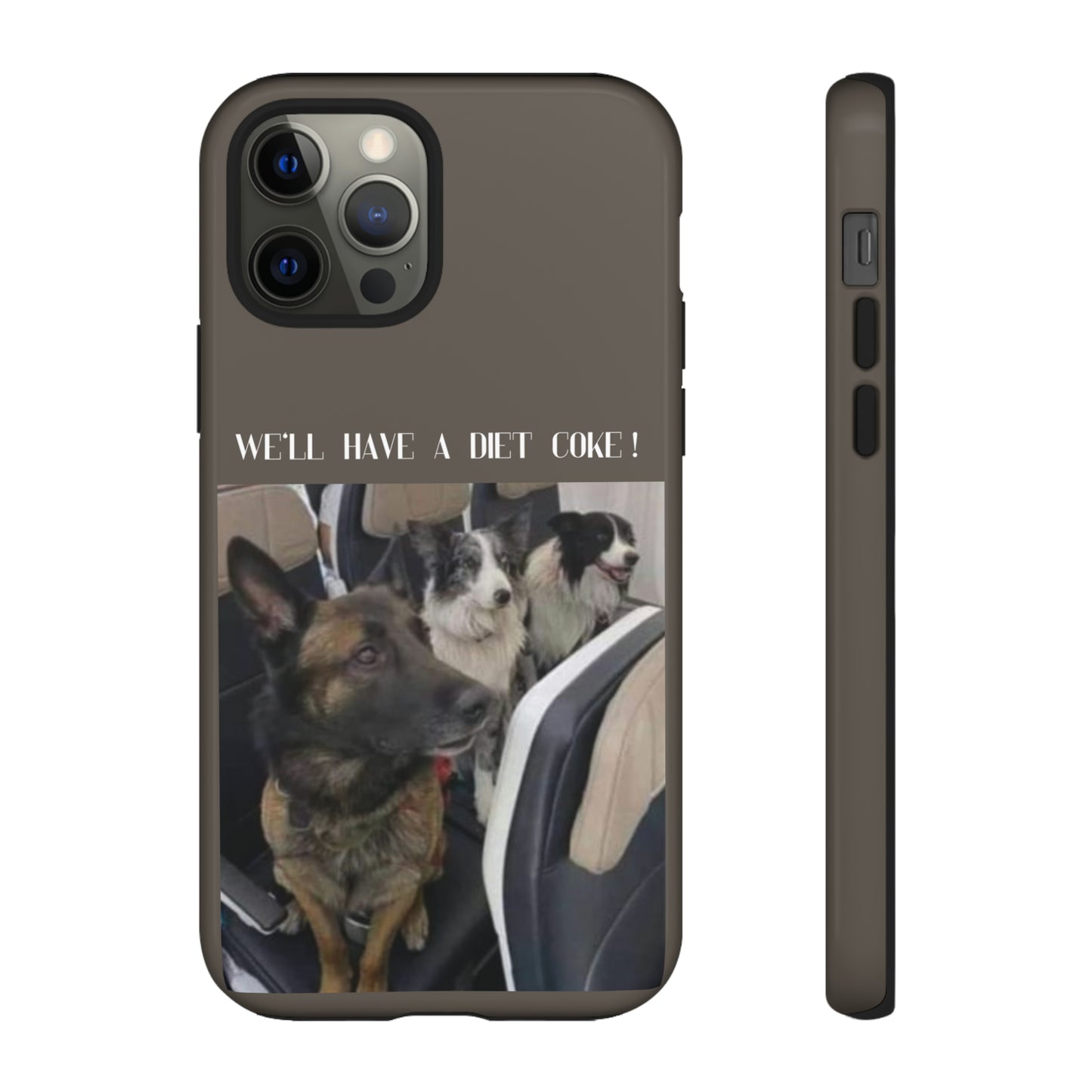 Brown Doggie Airlines: 46-Tough Case iPhone series 15 14 13 12 11 X XR XS 8: Google series 7 6 5: Samsung series S23 S22 S21 S20 S10