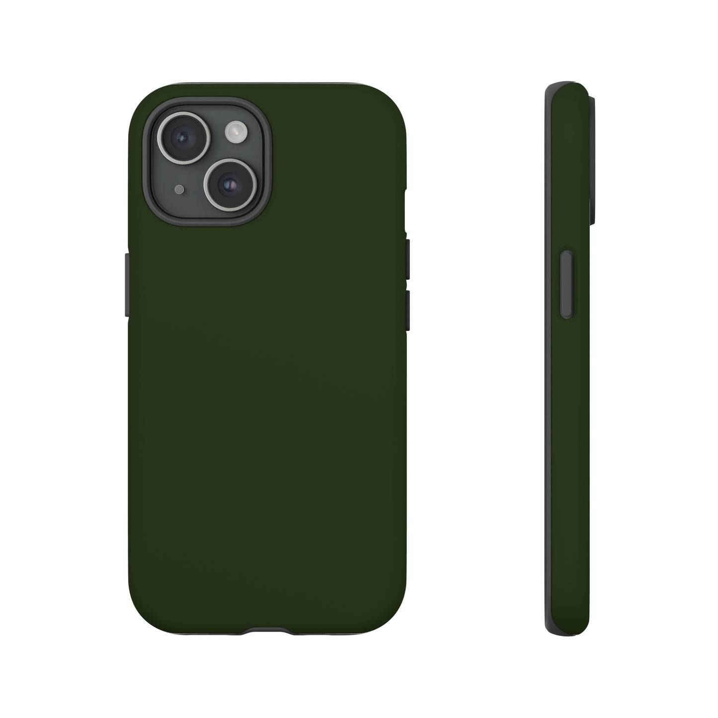 Outdoor Queen Forest Green 1 - #202d10: 46-Tough Case iPhone series 15 14 13 12 11 X XR XS 8: Google series 7 6 5: Samsung series S23 S22 S21 S20 S10