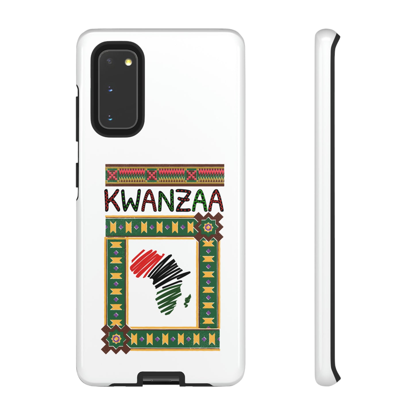 AFRICA KWANZAA: 46-Tough Case iPhone series 15 14 13 12 11 X XR XS 8: Google series 7 6 5: Samsung series S23 S22 S21 S20 S10