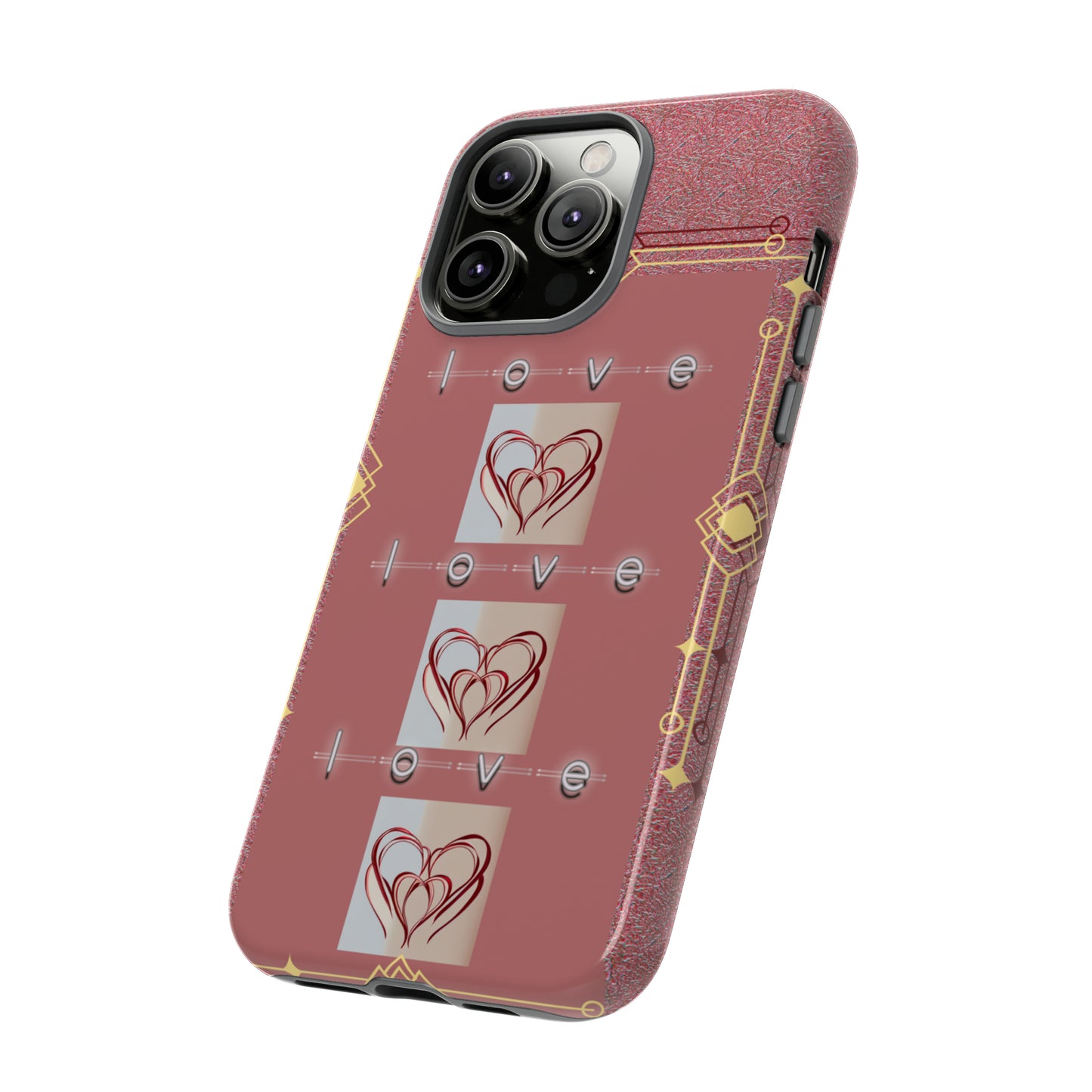 Three Hearts Love: 46-Tough Case iPhone series 15 14 13 12 11 X XR XS 8: Google series 7 6 5: Samsung series S23 S22 S21 S20 S10