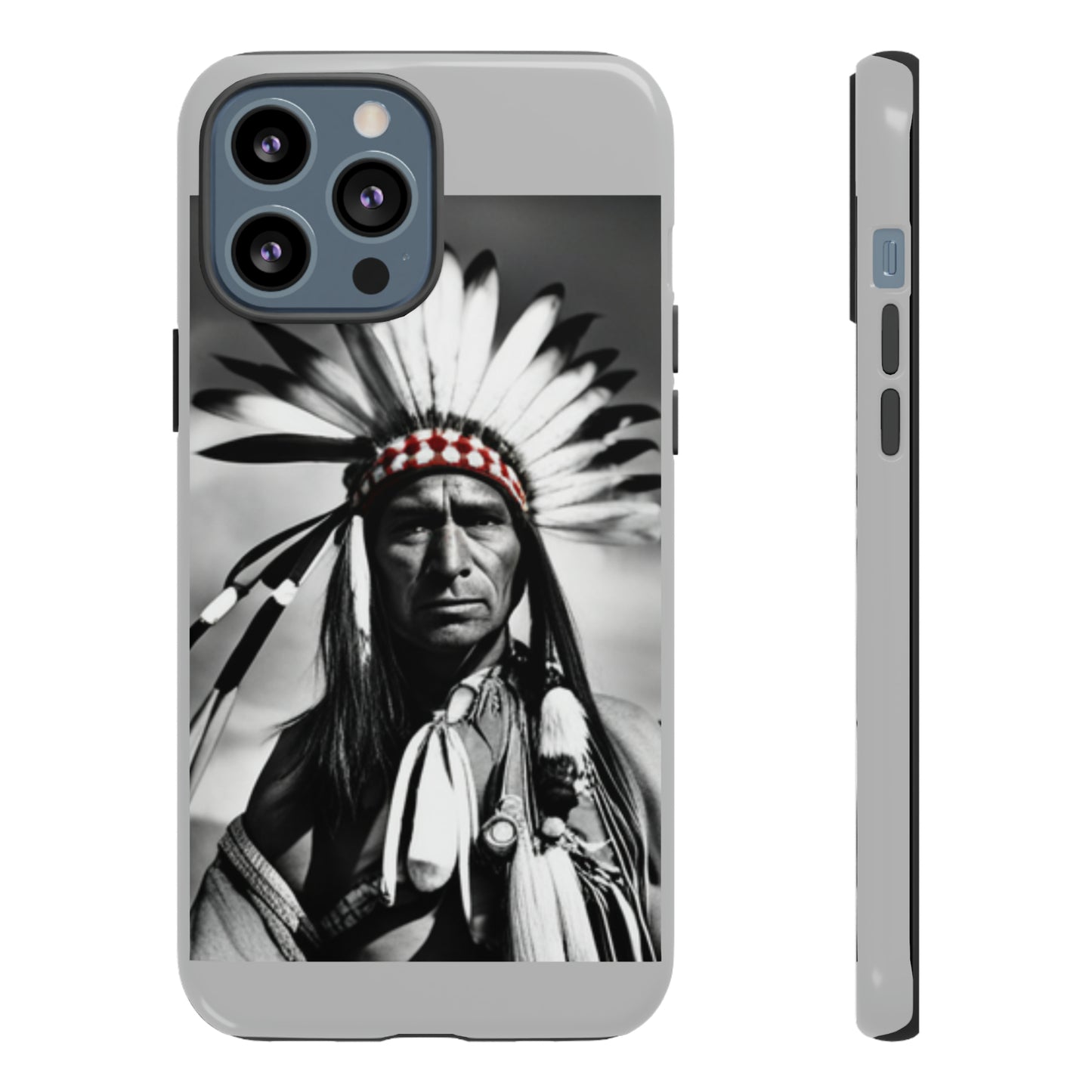 Warrior Pride with Grey Background: 46-Tough Case iPhone series 15 14 13 12 11 X XR XS 8: Google series 7 6 5: Samsung series S23 S22 S21 S20 S10