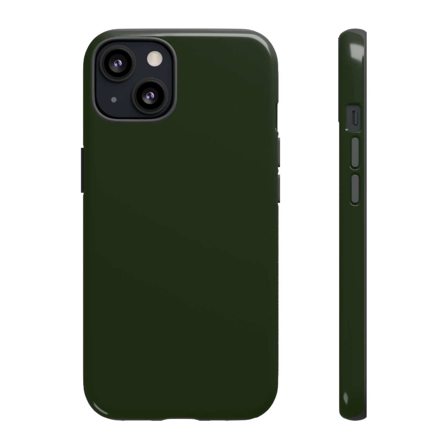 Outdoor Queen Forest Green 1 - #202d10: 46-Tough Case iPhone series 15 14 13 12 11 X XR XS 8: Google series 7 6 5: Samsung series S23 S22 S21 S20 S10