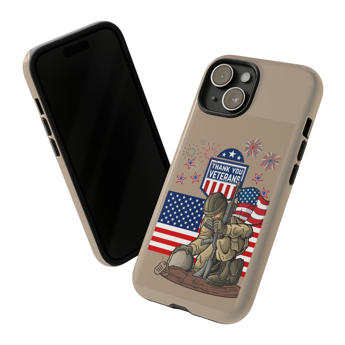 Veterans Day Salute: 46-Tough Case iPhone series 15 14 13 12 11 X XR XS 8: Google series 7 6 5: Samsung series S23 S22 S21 S20 S10