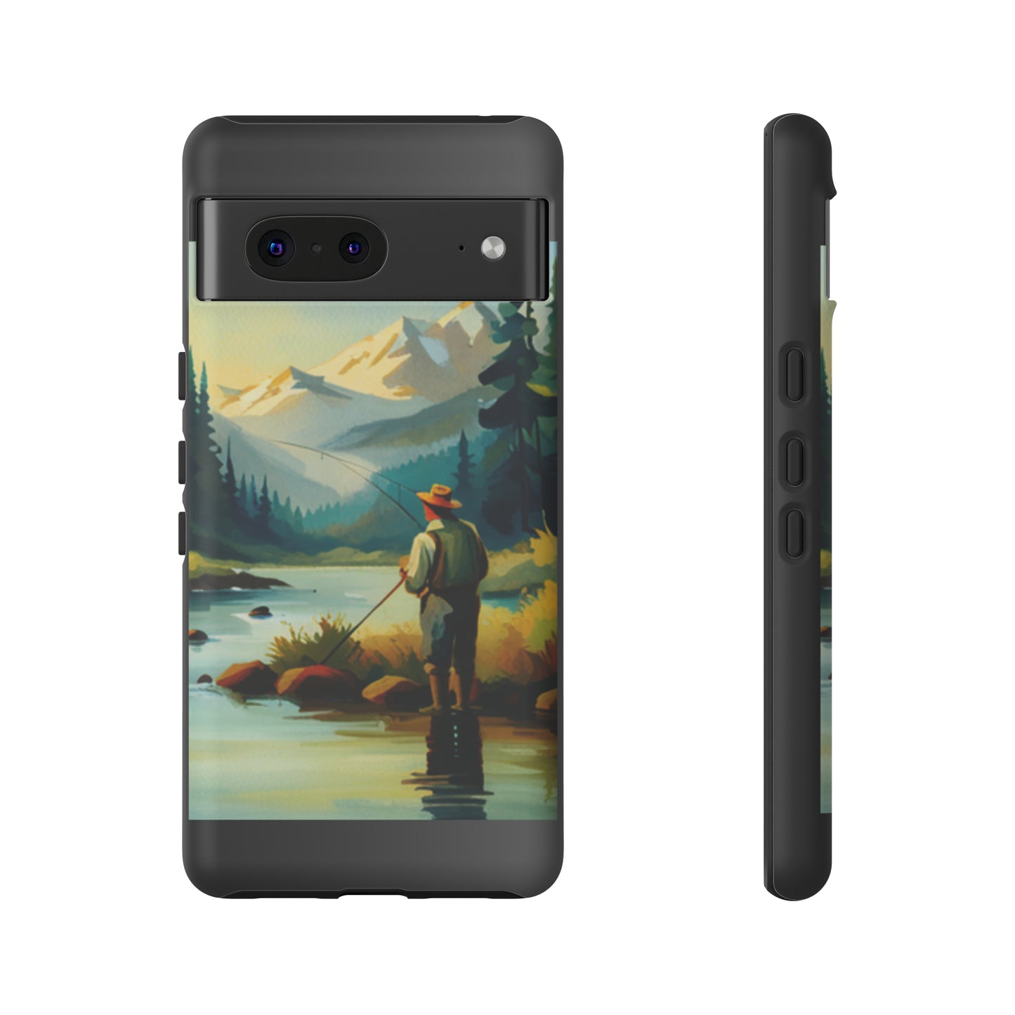 Lakeview Fisherman: 46-Tough Case iPhone series 15 14 13 12 11 X XR XS 8: Google series 7 6 5: Samsung series S23 S22 S21 S20 S10