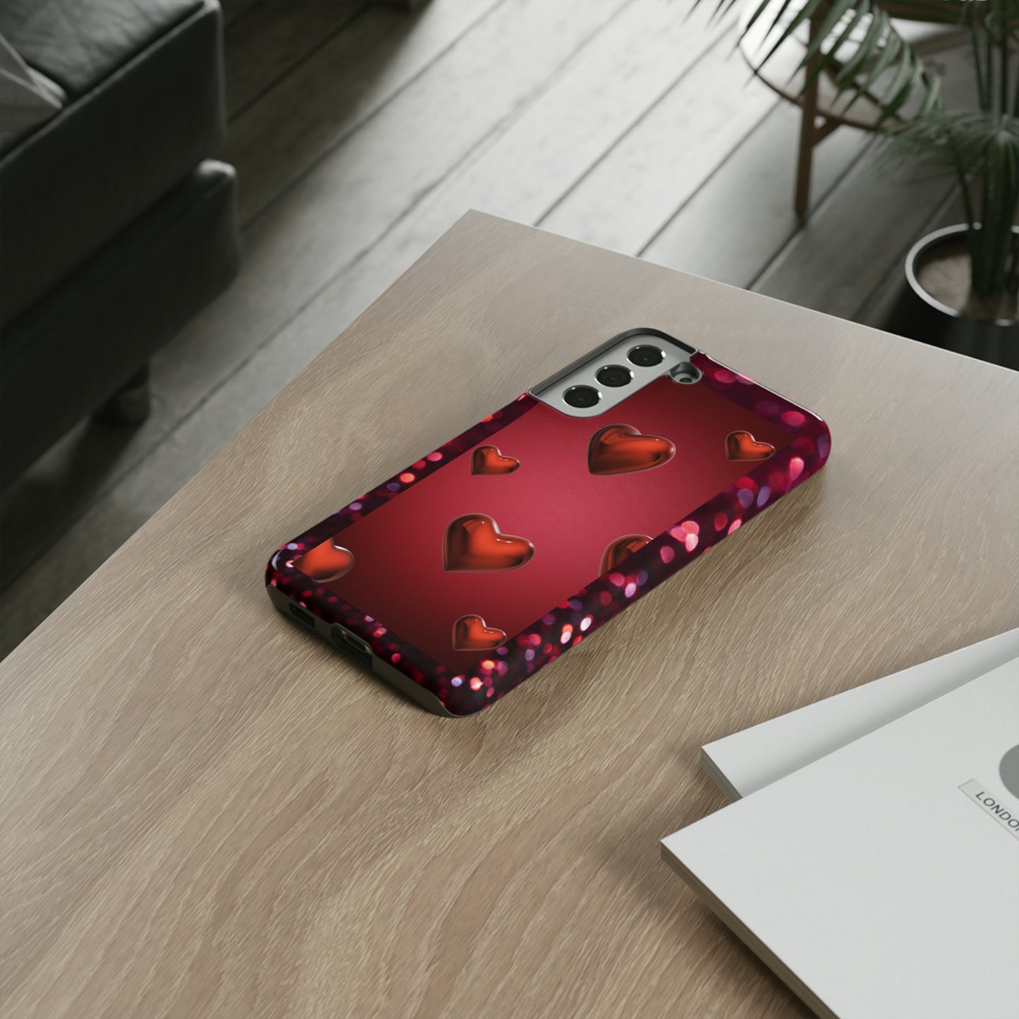 Real Red Valentine: 46-Tough Case iPhone series 15 14 13 12 11 X XR XS 8: Google series 7 6 5: Samsung series S23 S22 S21 S20 S10