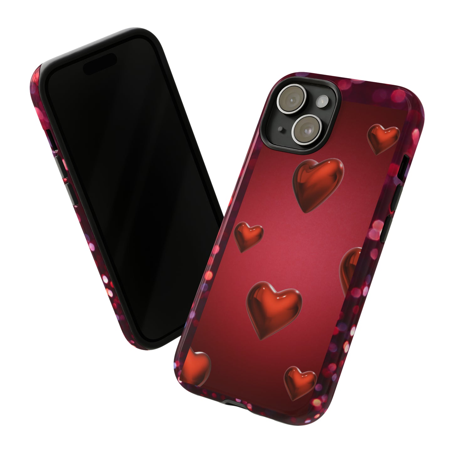 Real Red Valentine: 46-Tough Case iPhone series 15 14 13 12 11 X XR XS 8: Google series 7 6 5: Samsung series S23 S22 S21 S20 S10