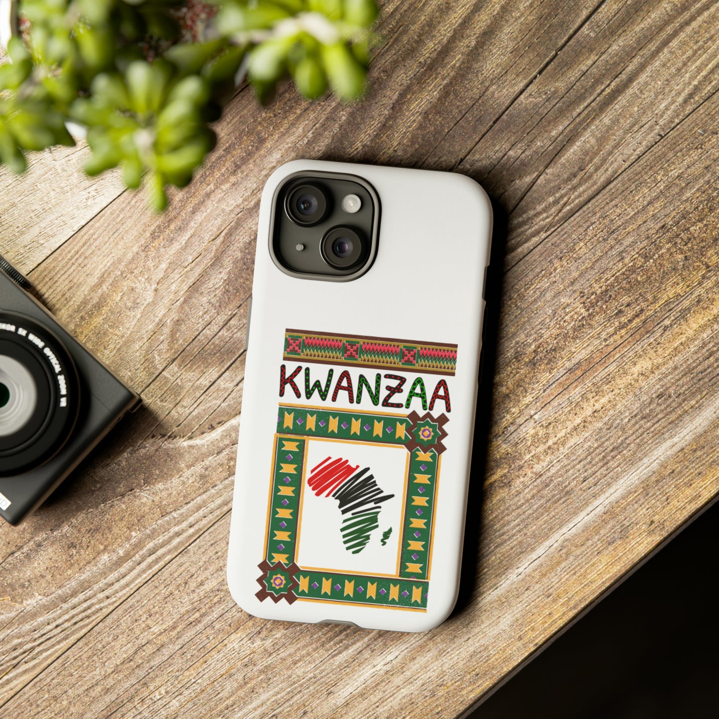 AFRICA KWANZAA: 46-Tough Case iPhone series 15 14 13 12 11 X XR XS 8: Google series 7 6 5: Samsung series S23 S22 S21 S20 S10