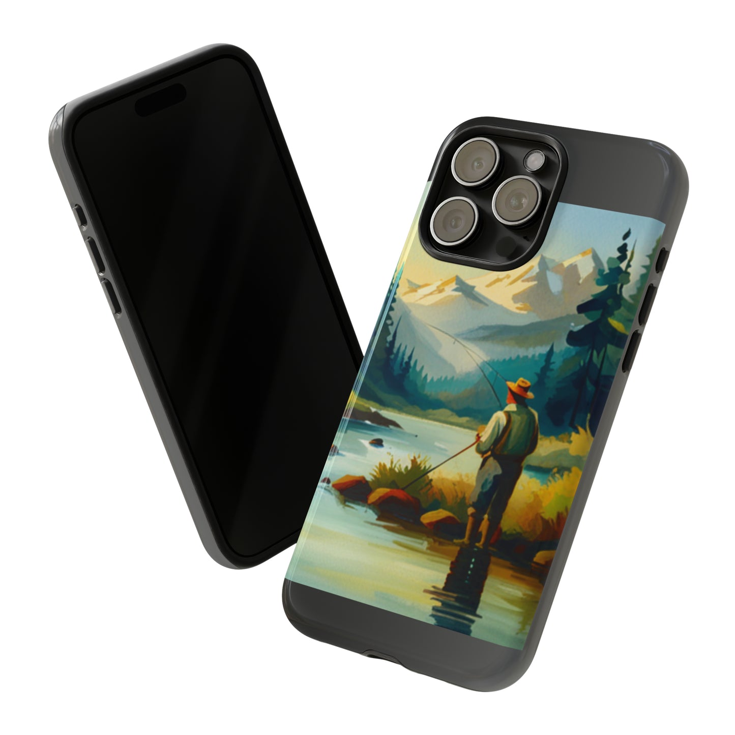 Lakeview Fisherman: 46-Tough Case iPhone series 15 14 13 12 11 X XR XS 8: Google series 7 6 5: Samsung series S23 S22 S21 S20 S10