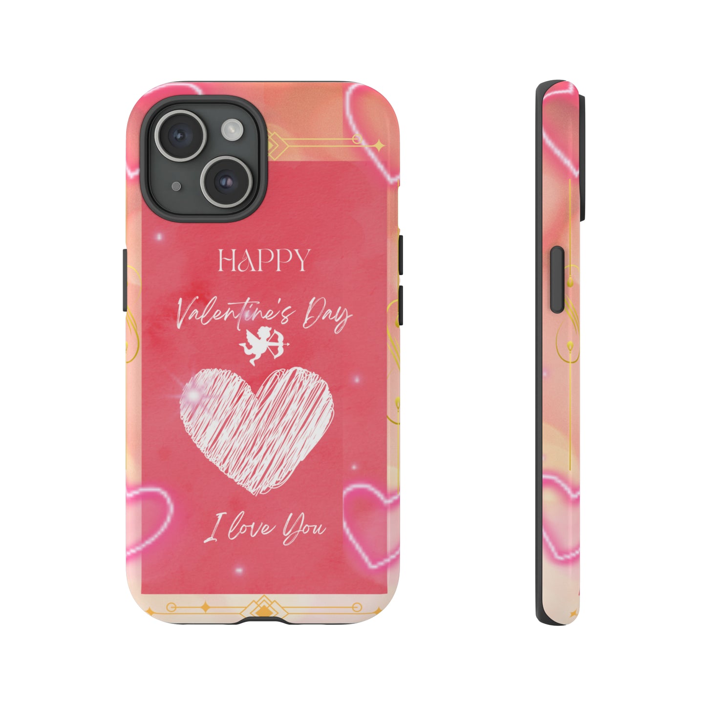 Peach Heart : 46-Tough Case iPhone series 15 14 13 12 11 X XR XS 8: Google series 7 6 5: Samsung series S23 S22 S21 S20 S10