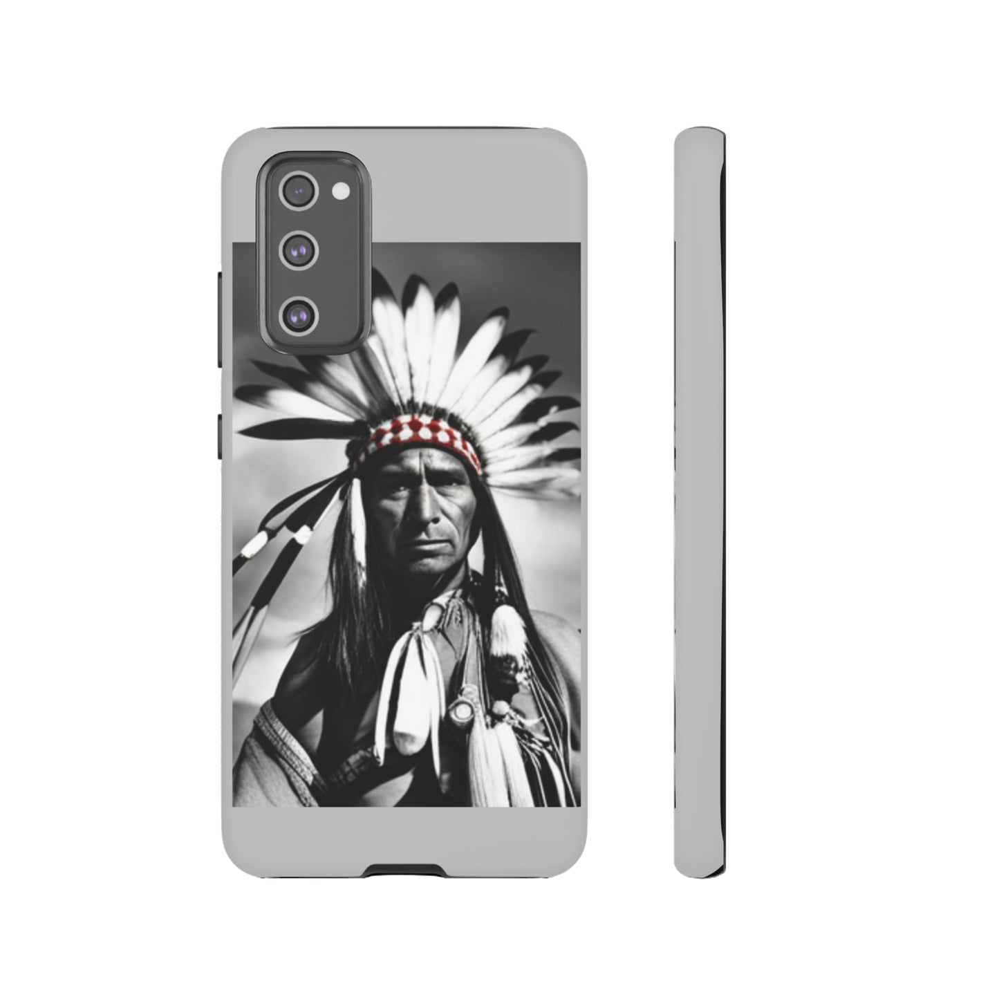 Warrior Pride with Grey Background: 46-Tough Case iPhone series 15 14 13 12 11 X XR XS 8: Google series 7 6 5: Samsung series S23 S22 S21 S20 S10