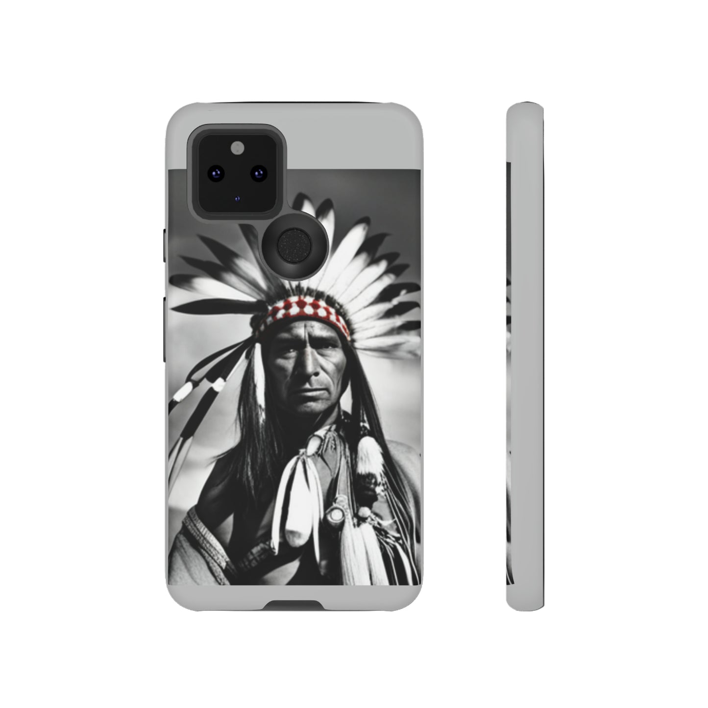 Warrior Pride with Grey Background: 46-Tough Case iPhone series 15 14 13 12 11 X XR XS 8: Google series 7 6 5: Samsung series S23 S22 S21 S20 S10