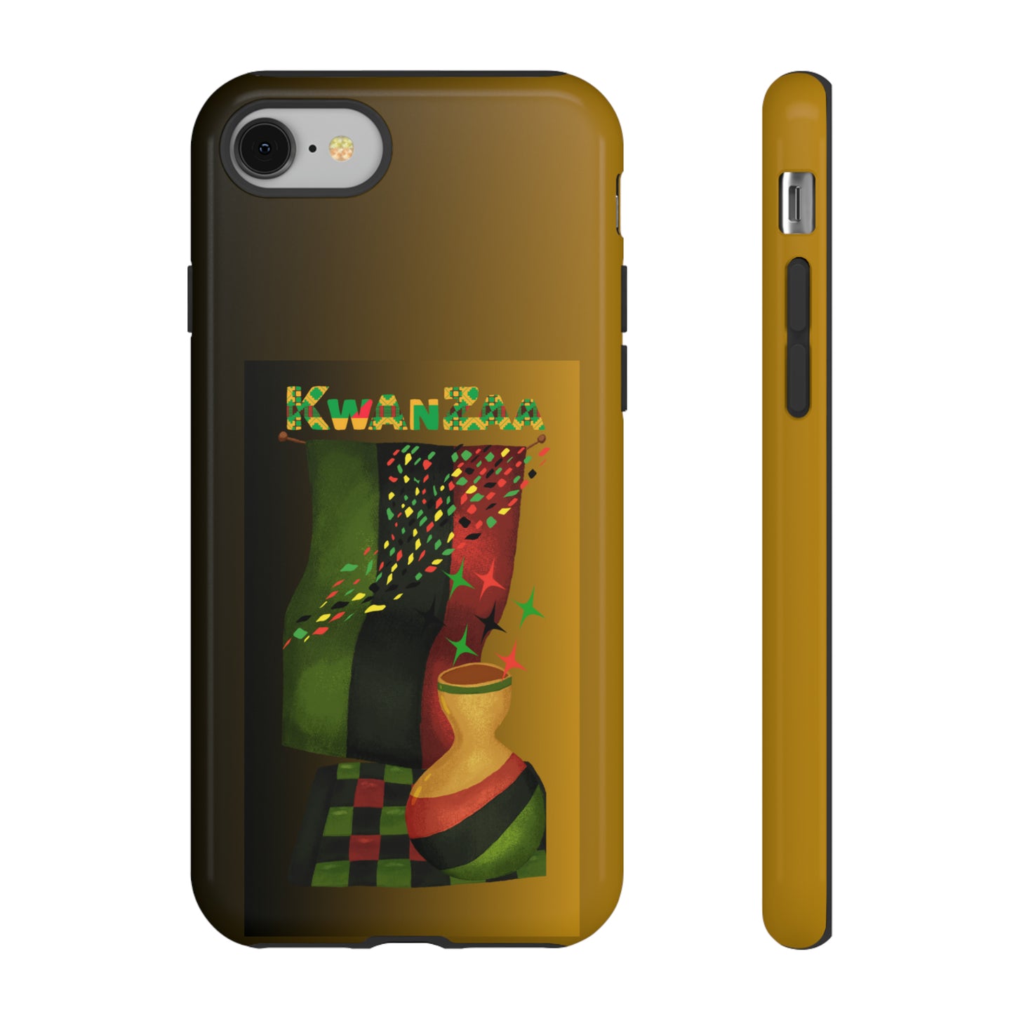 KWANZAA FLAG: 46-Tough Case iPhone series 15 14 13 12 11 X XR XS 8: Google series 7 6 5: Samsung series S23 S22 S21 S20 S10