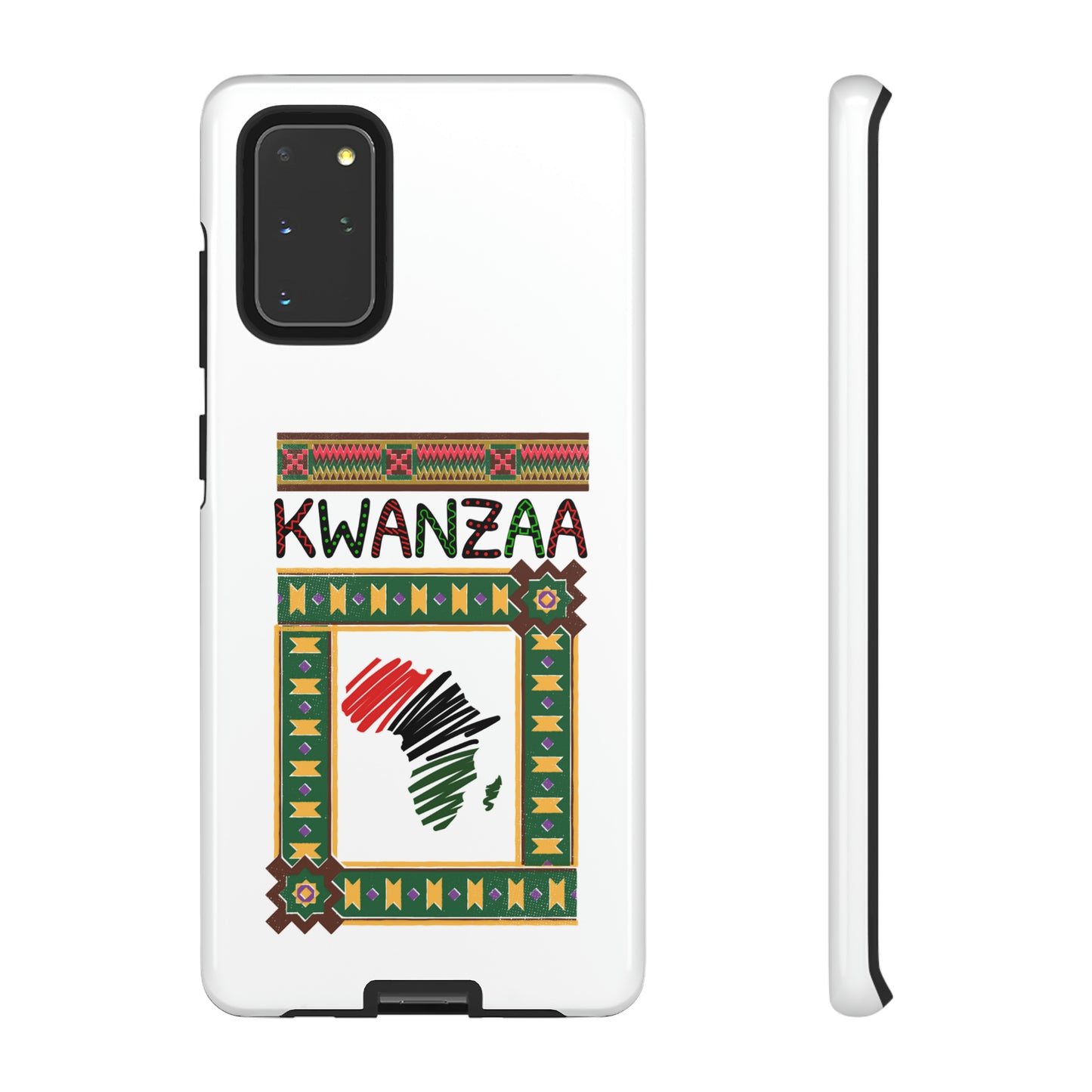 AFRICA KWANZAA: 46-Tough Case iPhone series 15 14 13 12 11 X XR XS 8: Google series 7 6 5: Samsung series S23 S22 S21 S20 S10