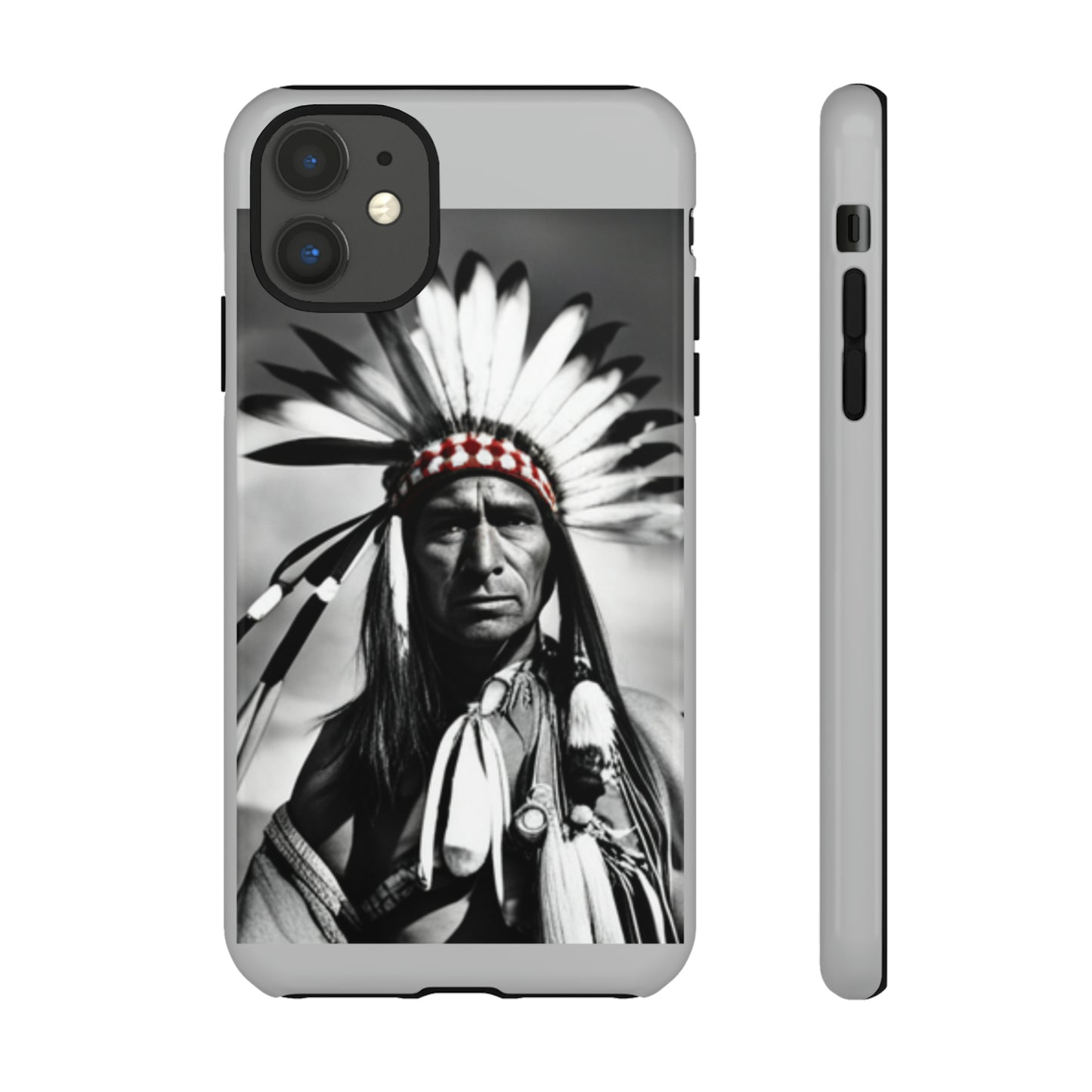 Warrior Pride with Grey Background: 46-Tough Case iPhone series 15 14 13 12 11 X XR XS 8: Google series 7 6 5: Samsung series S23 S22 S21 S20 S10