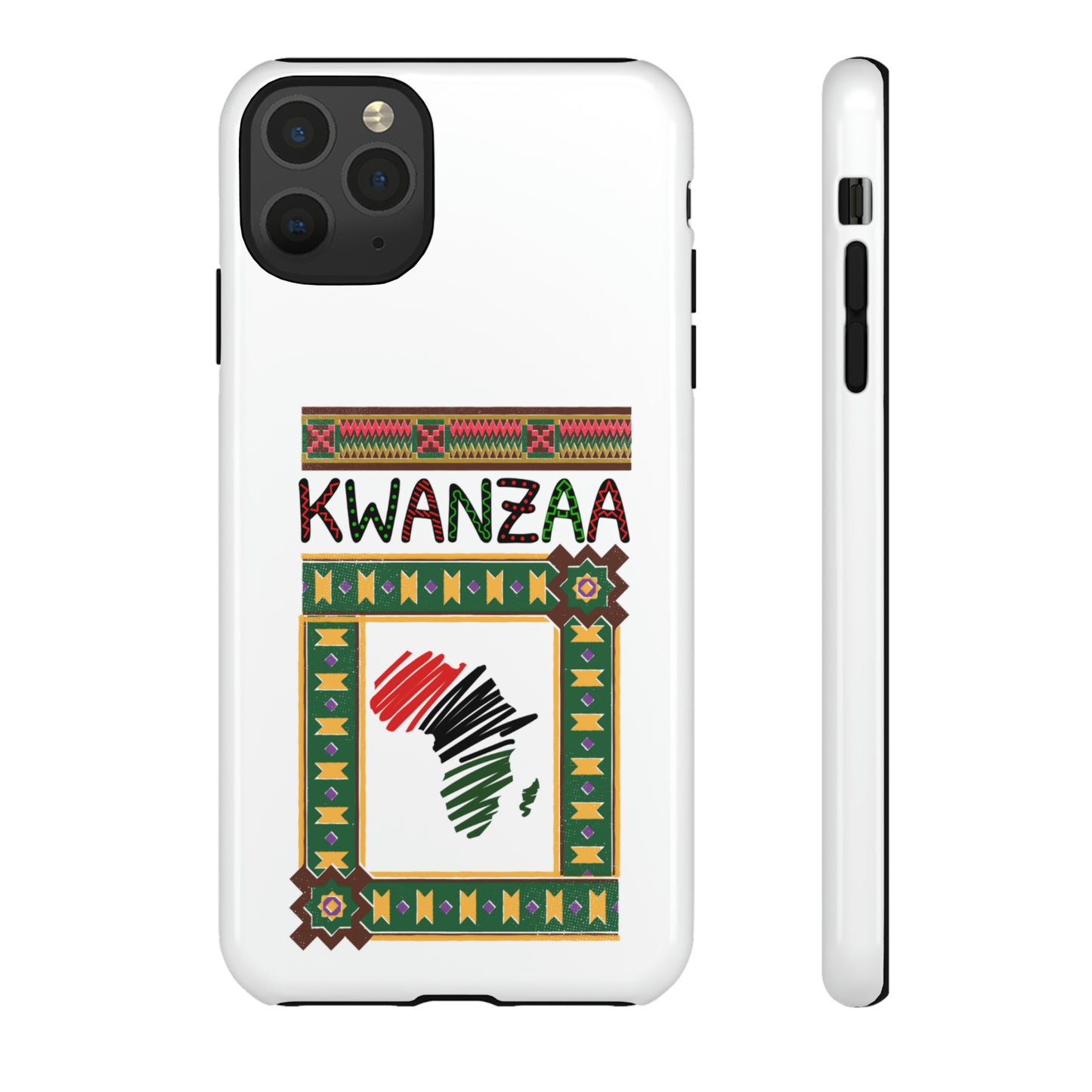 AFRICA KWANZAA: 46-Tough Case iPhone series 15 14 13 12 11 X XR XS 8: Google series 7 6 5: Samsung series S23 S22 S21 S20 S10