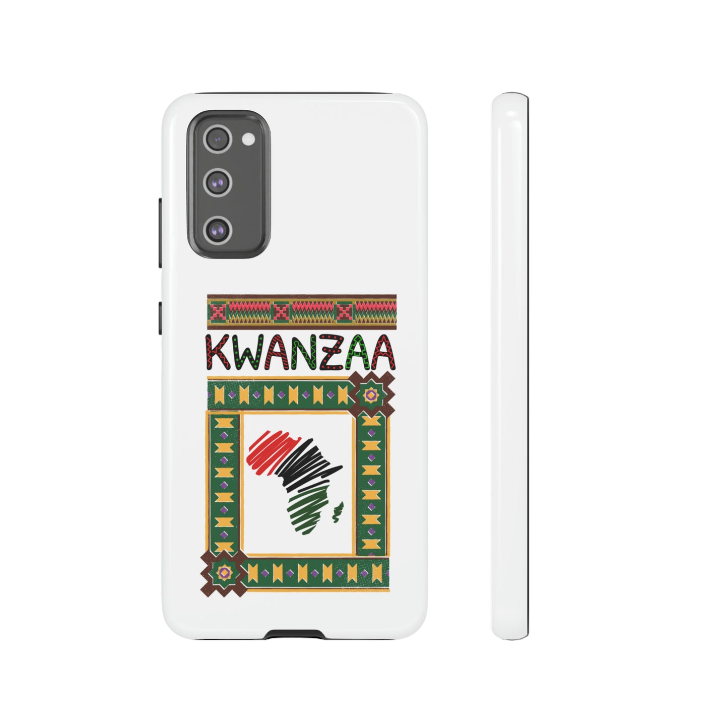 AFRICA KWANZAA: 46-Tough Case iPhone series 15 14 13 12 11 X XR XS 8: Google series 7 6 5: Samsung series S23 S22 S21 S20 S10