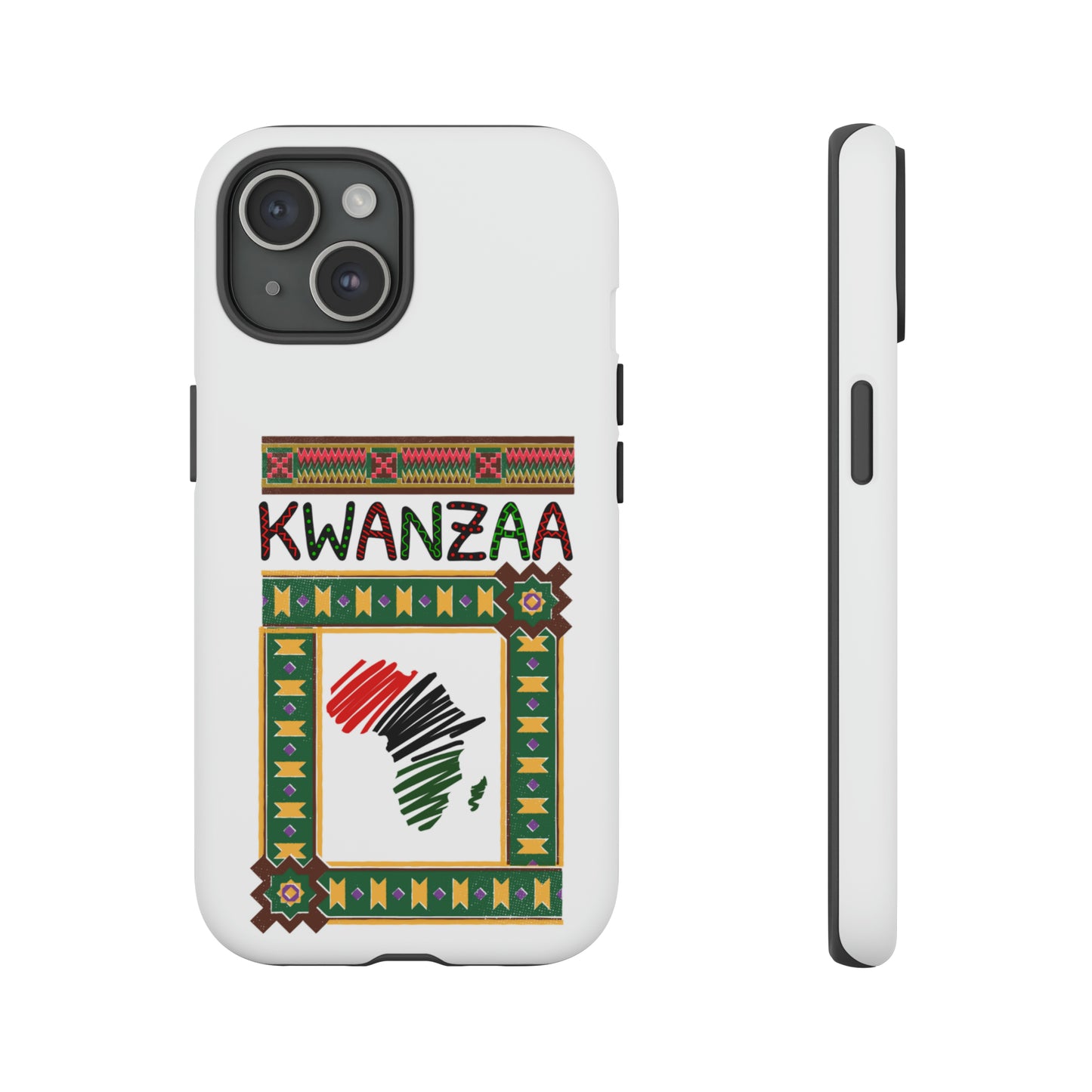 AFRICA KWANZAA: 46-Tough Case iPhone series 15 14 13 12 11 X XR XS 8: Google series 7 6 5: Samsung series S23 S22 S21 S20 S10