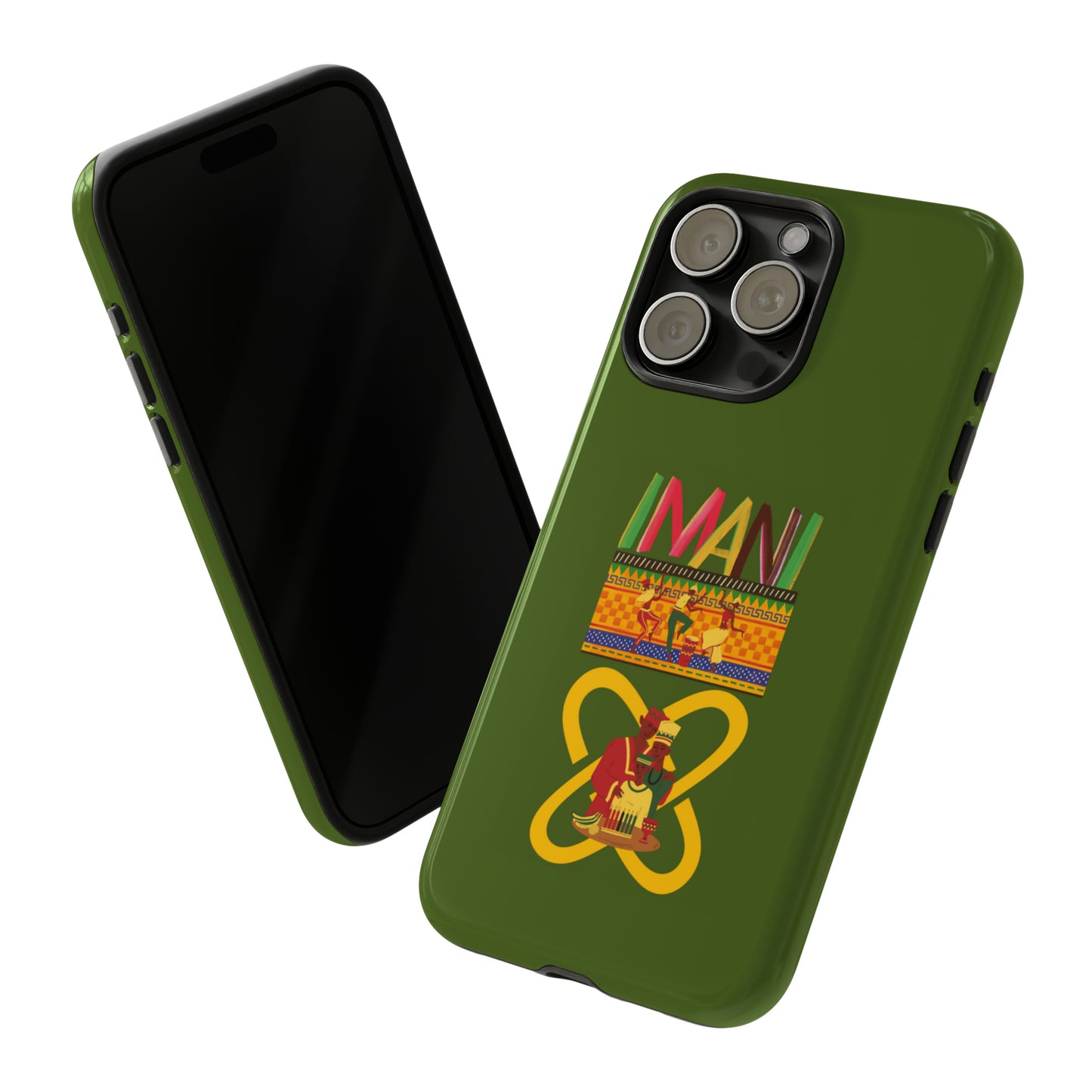 IMANI FAITH: 46-Tough Case iPhone series 15 14 13 12 11 X XR XS 8: Google series 7 6 5: Samsung series S23 S22 S21 S20 S10