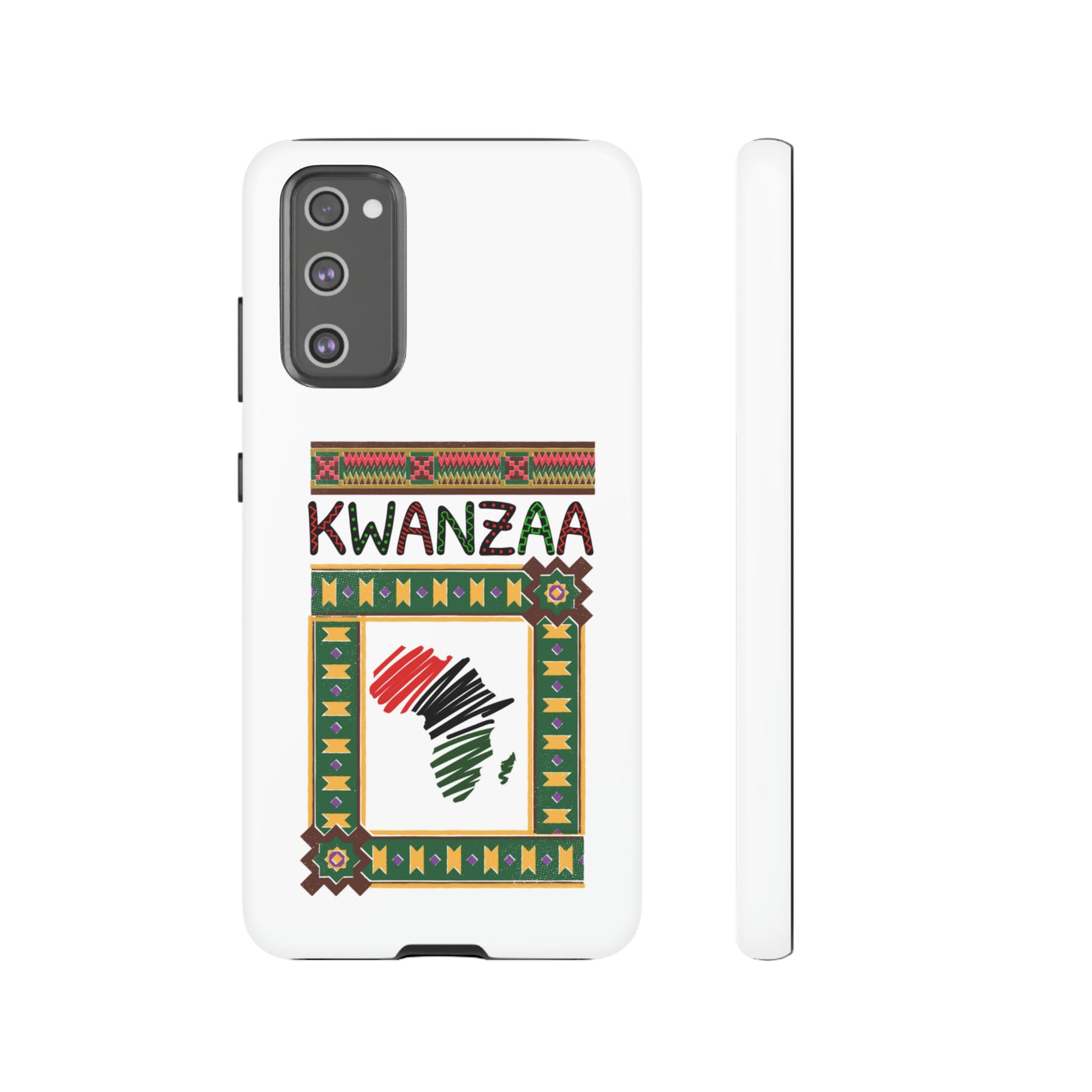 AFRICA KWANZAA: 46-Tough Case iPhone series 15 14 13 12 11 X XR XS 8: Google series 7 6 5: Samsung series S23 S22 S21 S20 S10