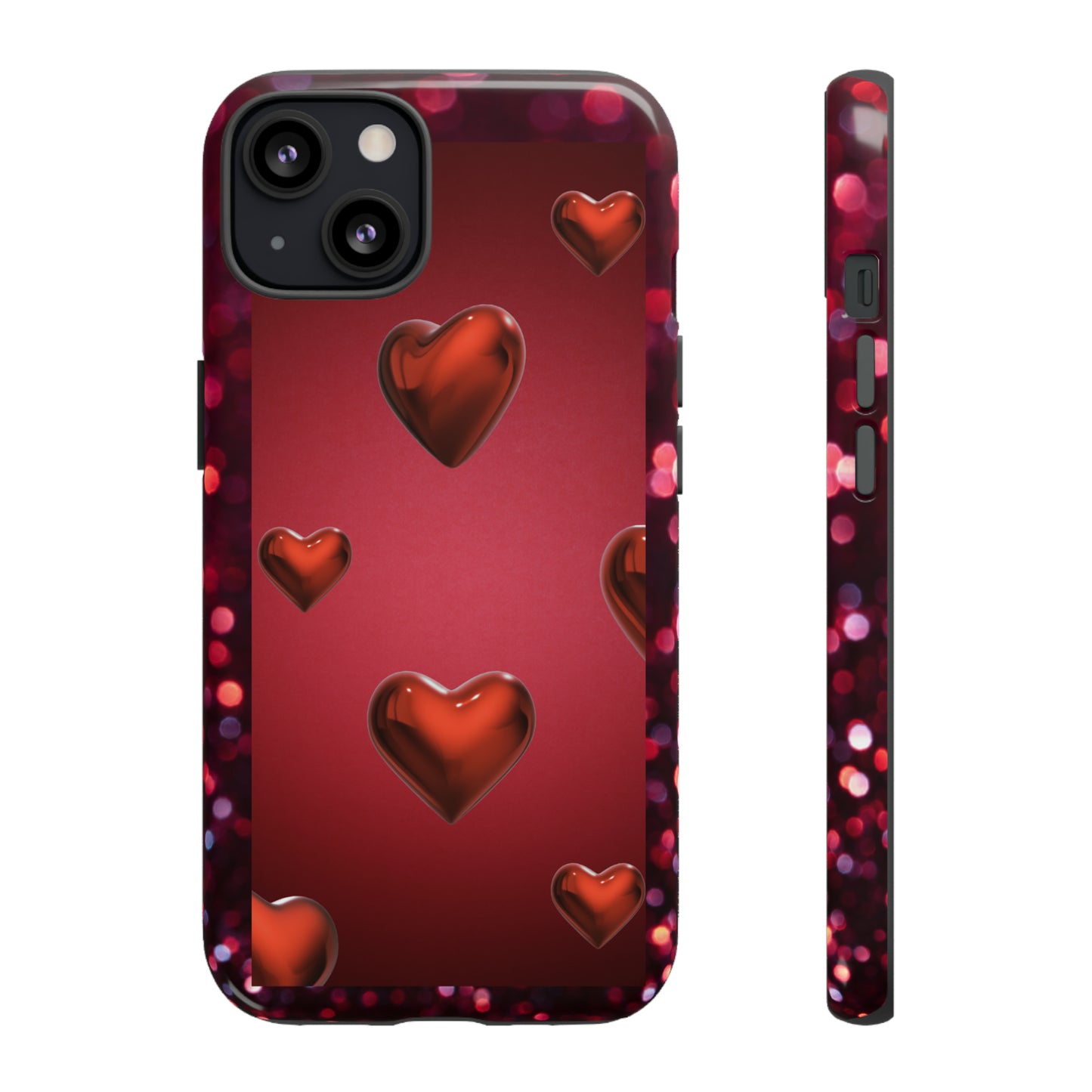Real Red Valentine: 46-Tough Case iPhone series 15 14 13 12 11 X XR XS 8: Google series 7 6 5: Samsung series S23 S22 S21 S20 S10