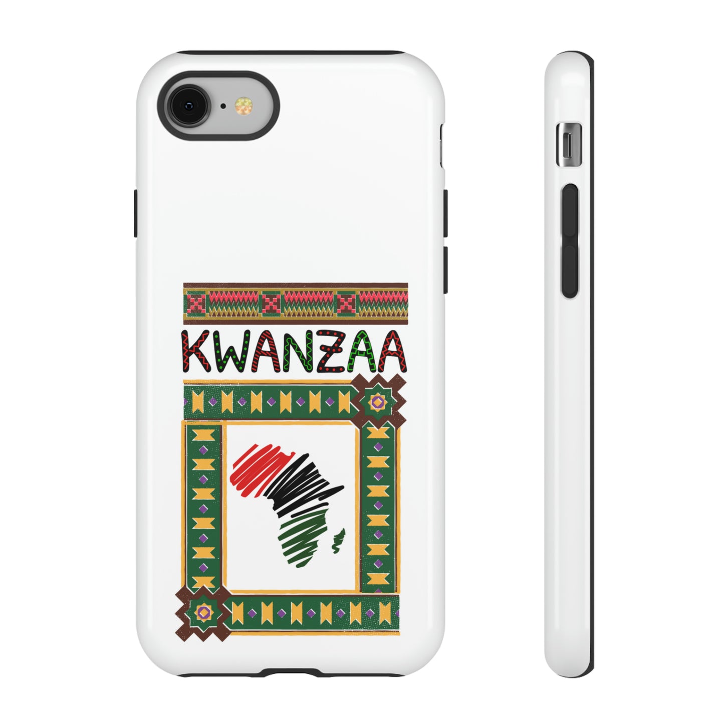 AFRICA KWANZAA: 46-Tough Case iPhone series 15 14 13 12 11 X XR XS 8: Google series 7 6 5: Samsung series S23 S22 S21 S20 S10