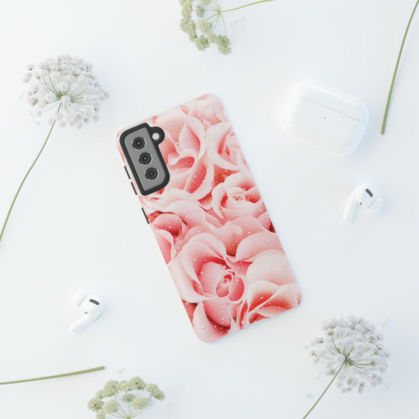 Pink Floral Love: 46-Tough Case iPhone series 15 14 13 12 11 X XR XS 8: Google series 7 6 5: Samsung series S23 S22 S21 S20 S10