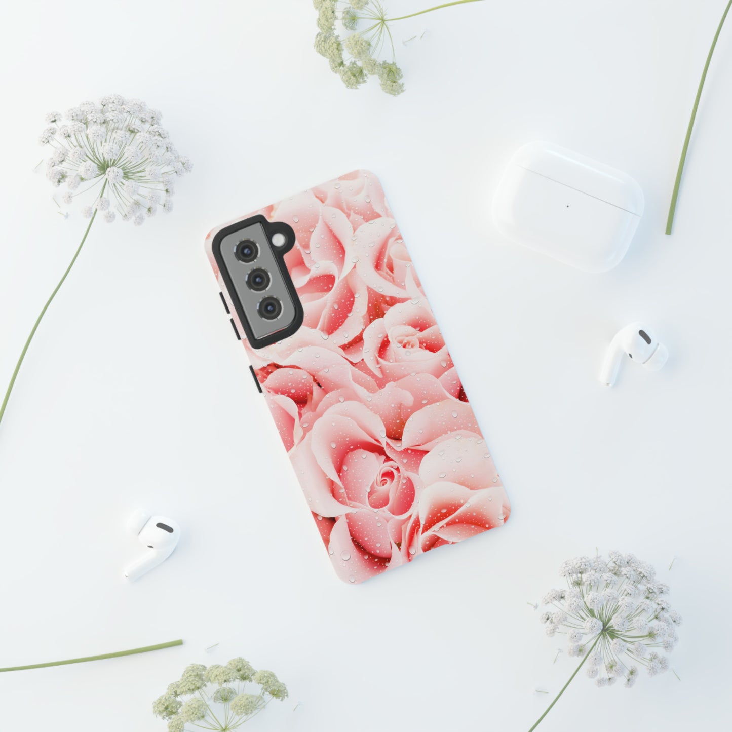 Pink Floral Love: 46-Tough Case iPhone series 15 14 13 12 11 X XR XS 8: Google series 7 6 5: Samsung series S23 S22 S21 S20 S10