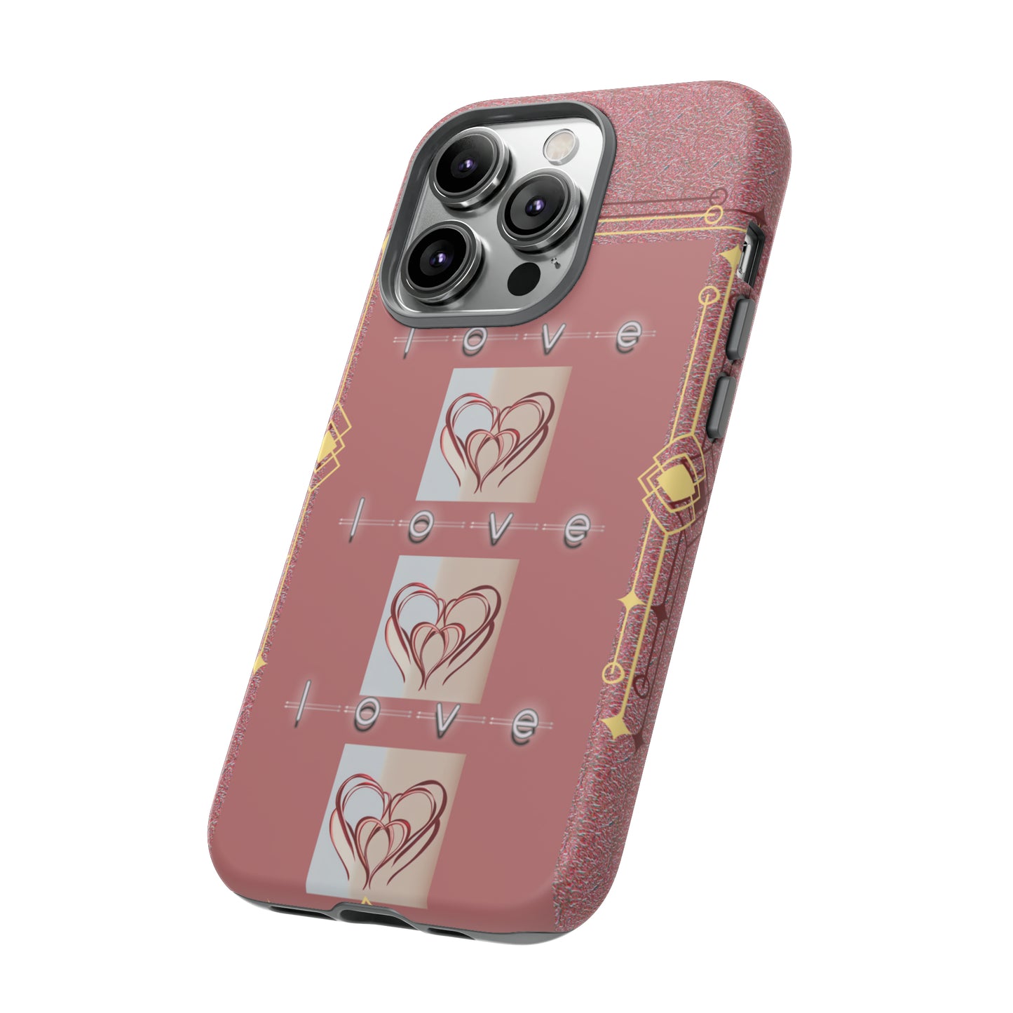 Three Hearts Love: 46-Tough Case iPhone series 15 14 13 12 11 X XR XS 8: Google series 7 6 5: Samsung series S23 S22 S21 S20 S10