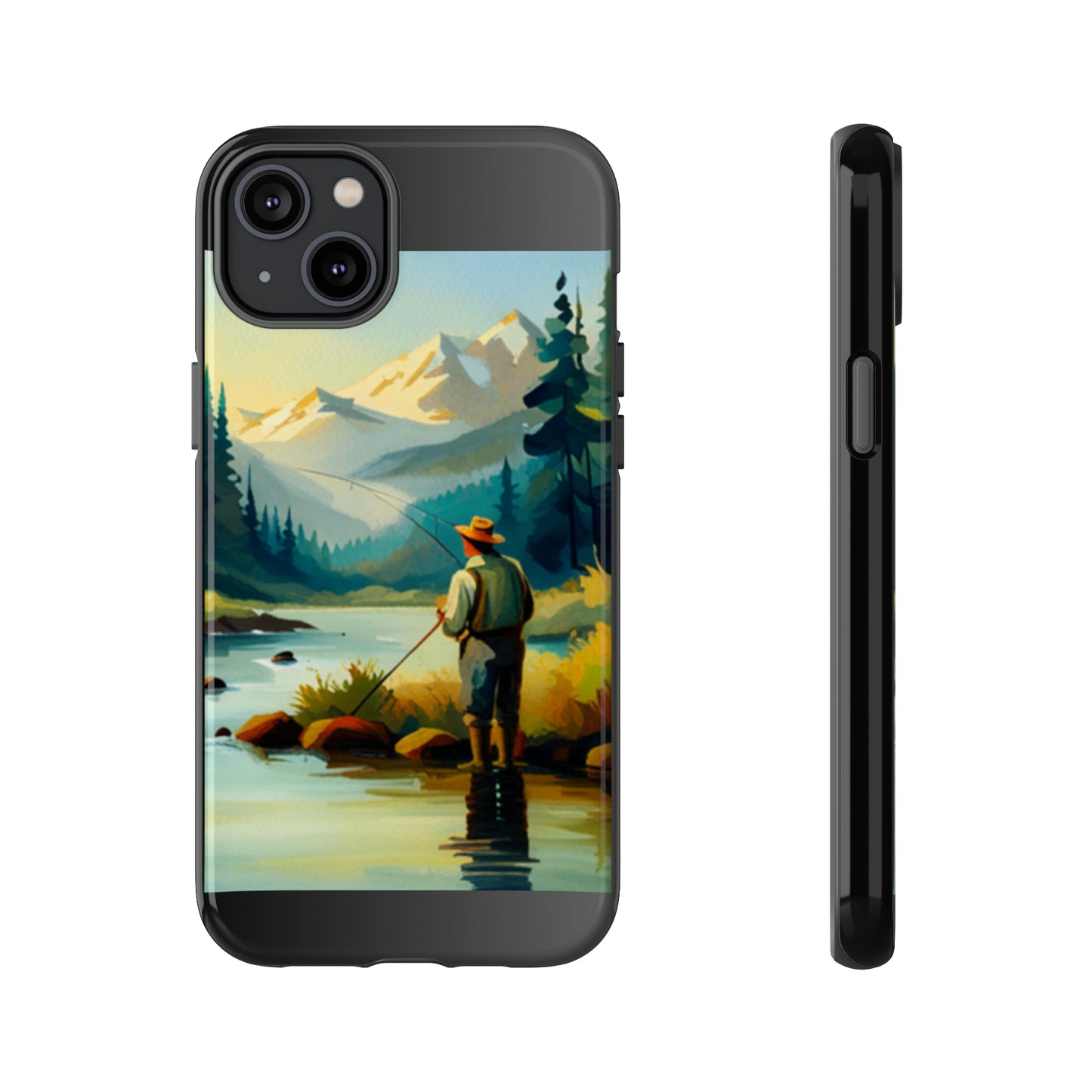 Lakeview Fisherman: 46-Tough Case iPhone series 15 14 13 12 11 X XR XS 8: Google series 7 6 5: Samsung series S23 S22 S21 S20 S10