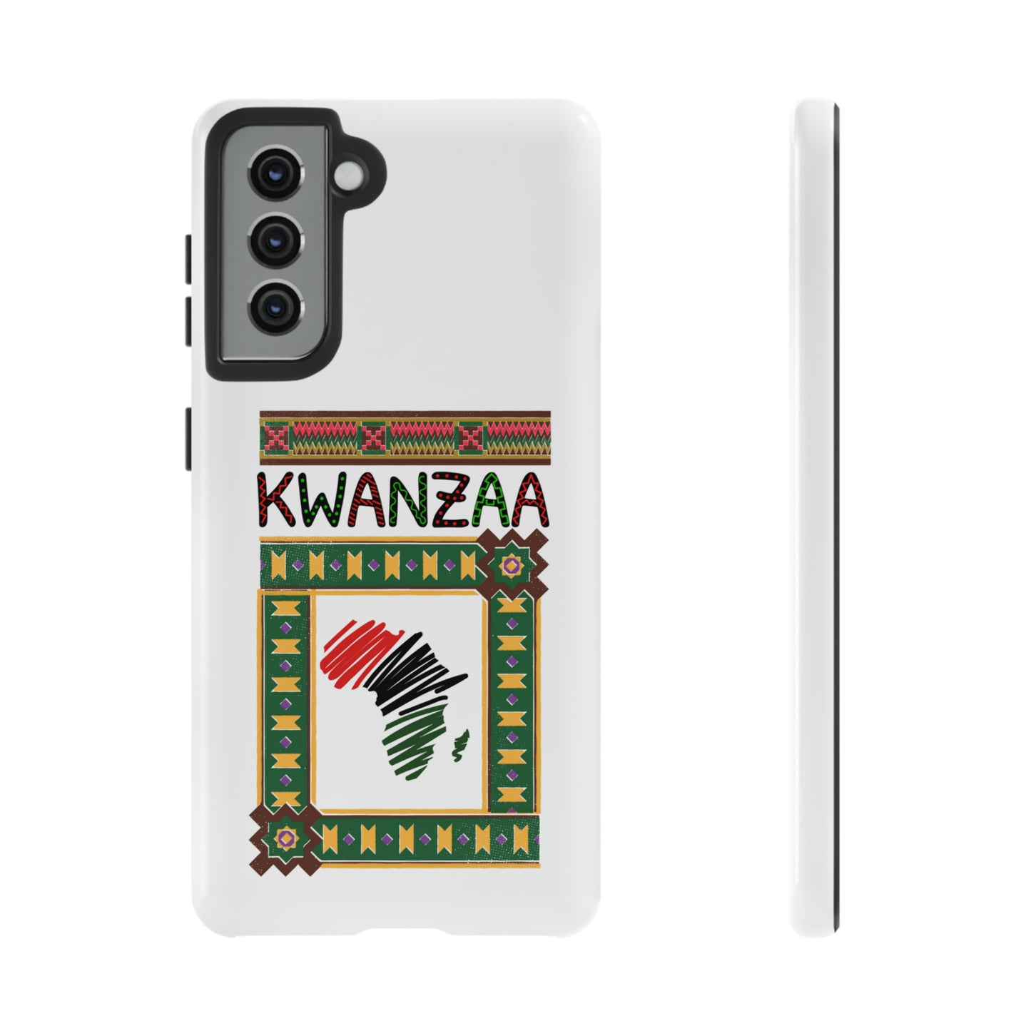 AFRICA KWANZAA: 46-Tough Case iPhone series 15 14 13 12 11 X XR XS 8: Google series 7 6 5: Samsung series S23 S22 S21 S20 S10