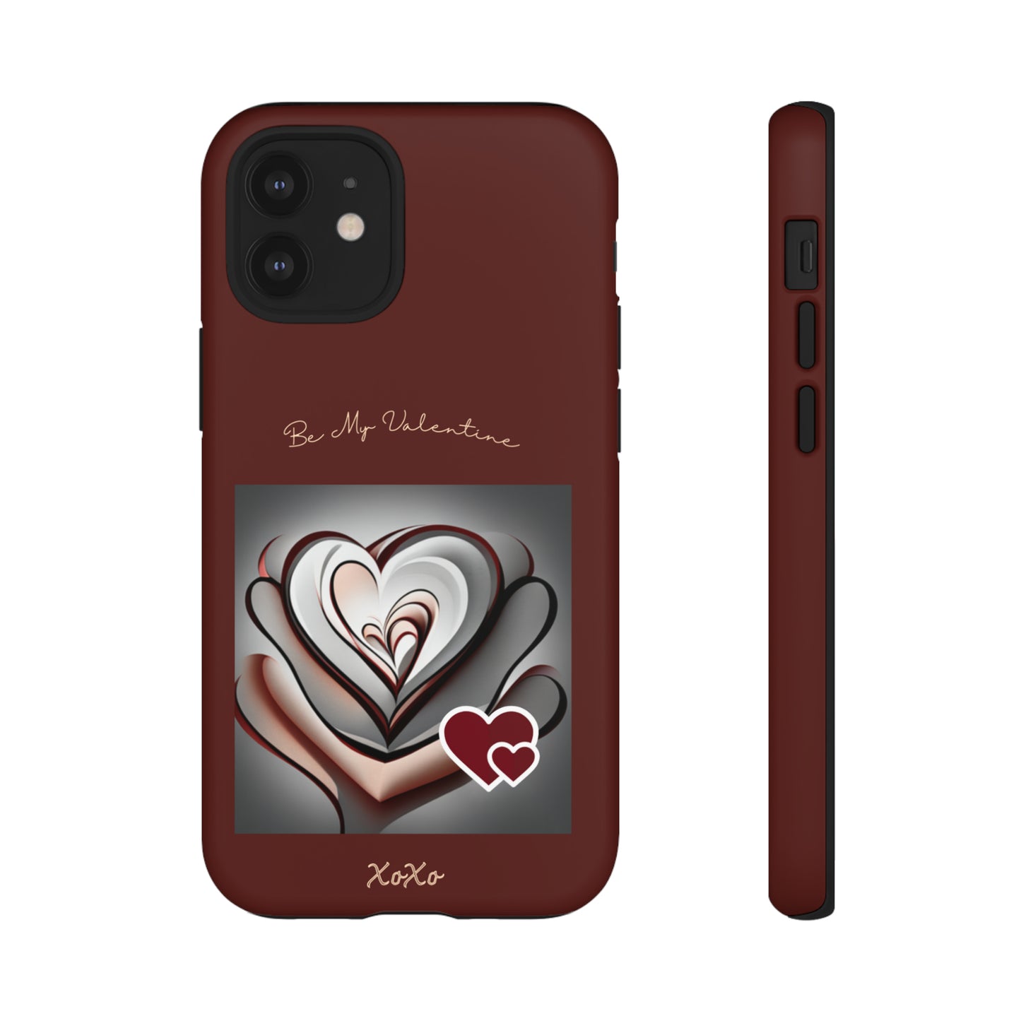 Valentine Triple Heart: 46-Tough Case iPhone series 15 14 13 12 11 X XR XS 8: Google series 7 6 5: Samsung series S23 S22 S21 S20 S10