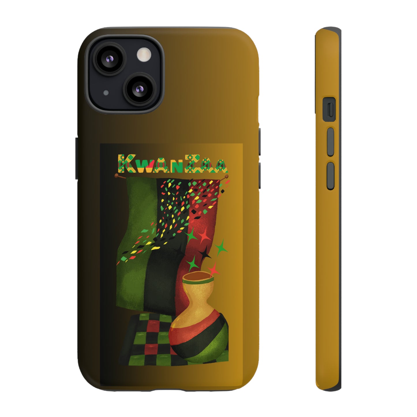 KWANZAA FLAG: 46-Tough Case iPhone series 15 14 13 12 11 X XR XS 8: Google series 7 6 5: Samsung series S23 S22 S21 S20 S10